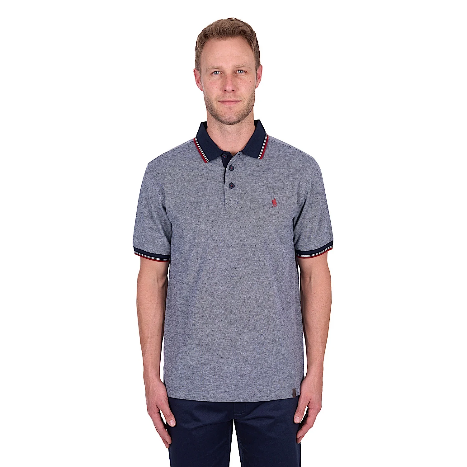 Thomas Cook Men's Dan Tailored Polo - Navy Marle - Image 2