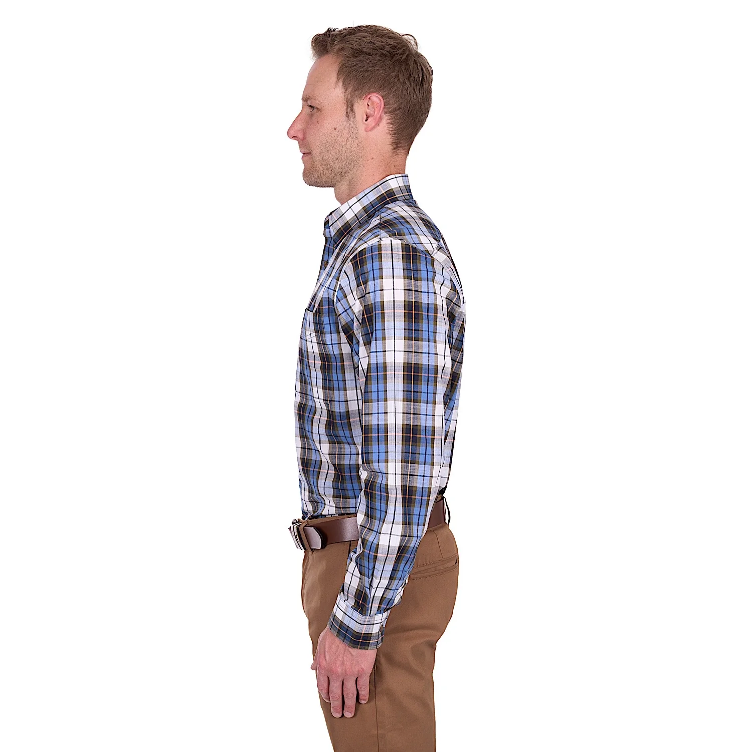 Thomas Cook Men's Daniel Shirt - Navy/Green - Image 3