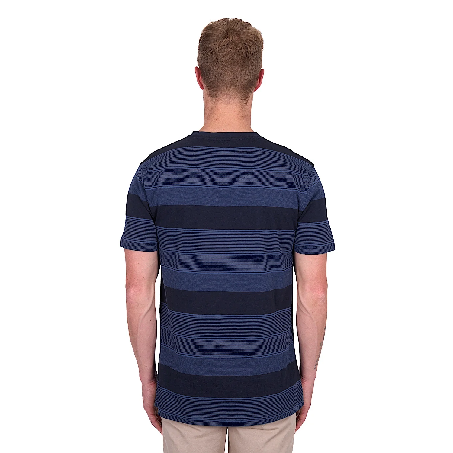 Thomas Cook Men's Edward Tee - Navy/Blue Ocean - Image 4
