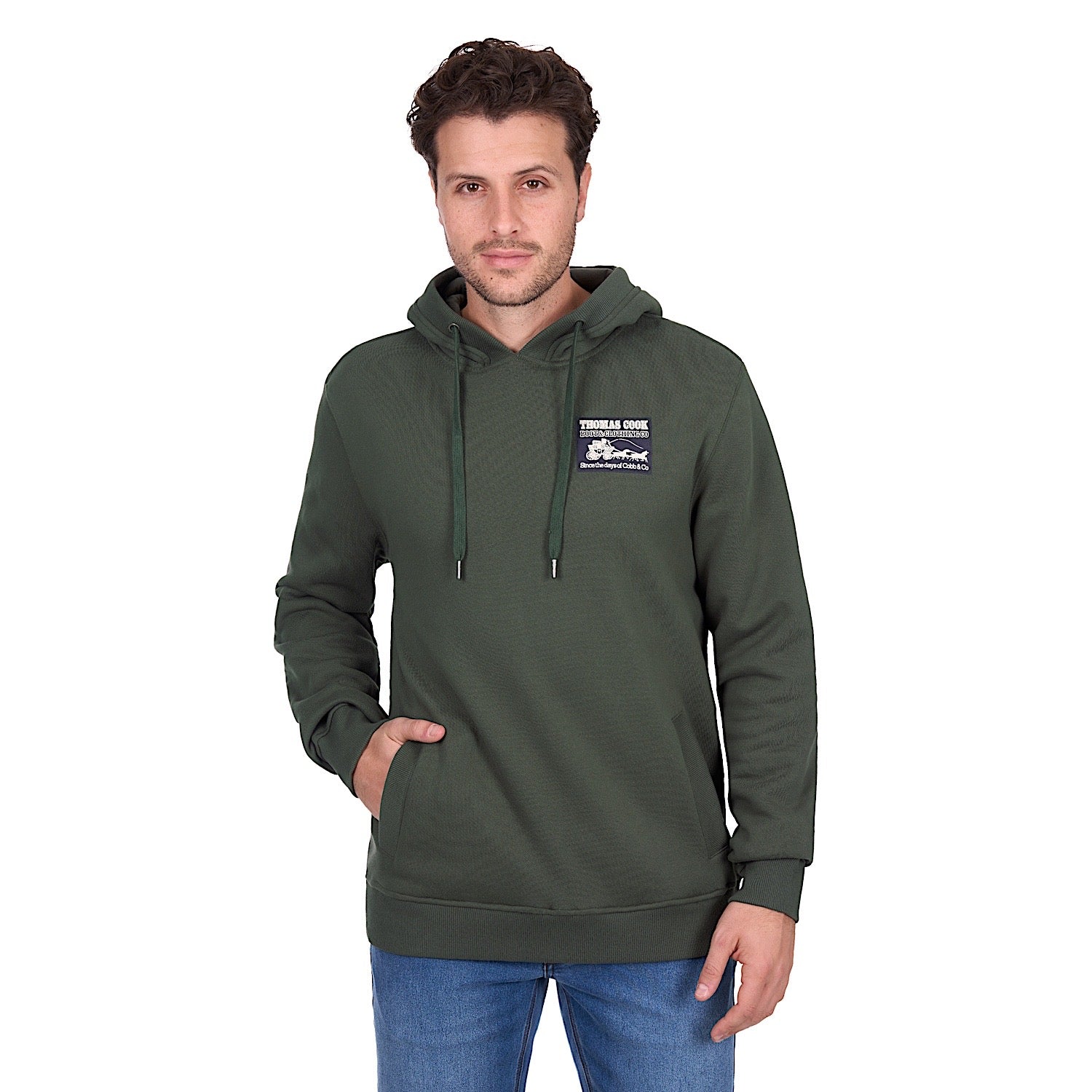 Thomas Cook Men's Heritage C N C Hoodie - Green