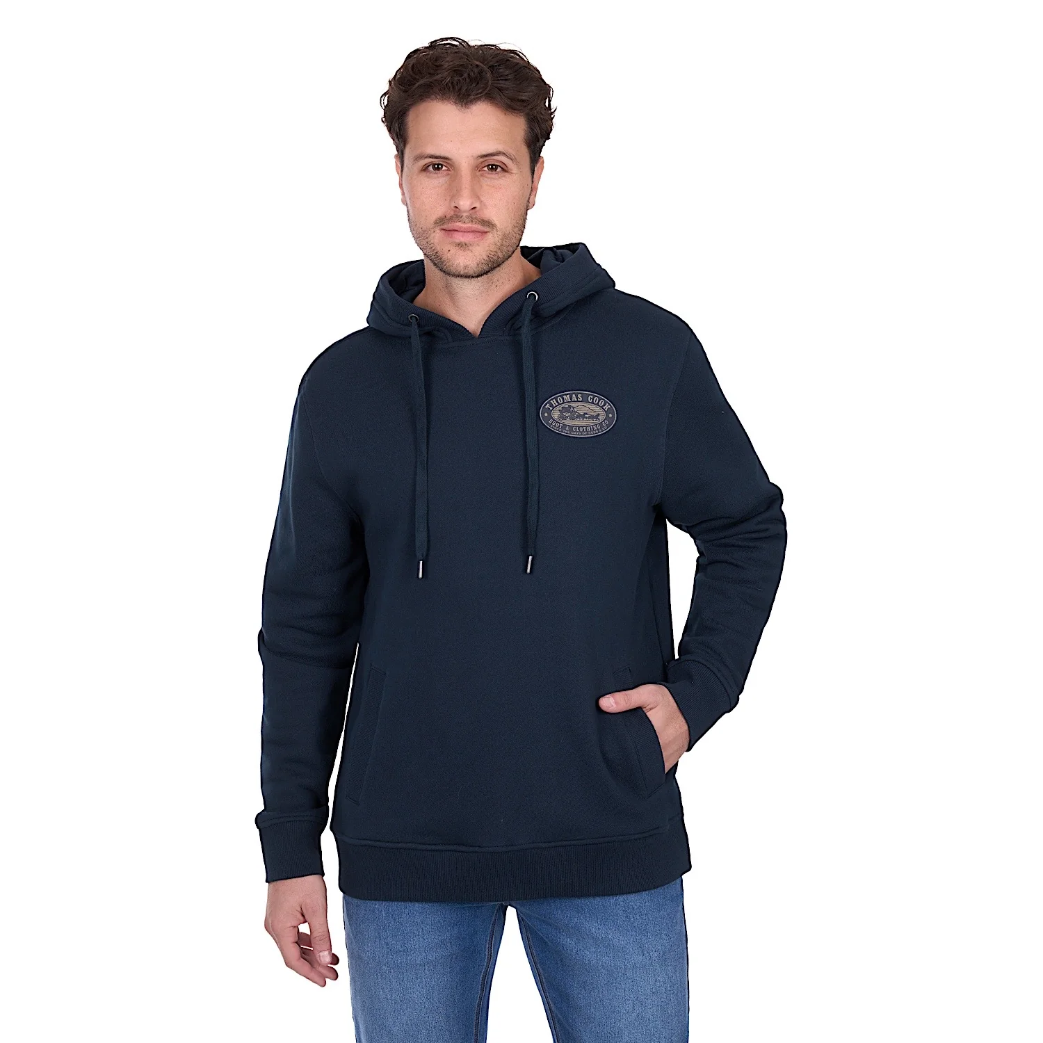 Thomas Cook Men's Heritage Oval Hoodie - Navy