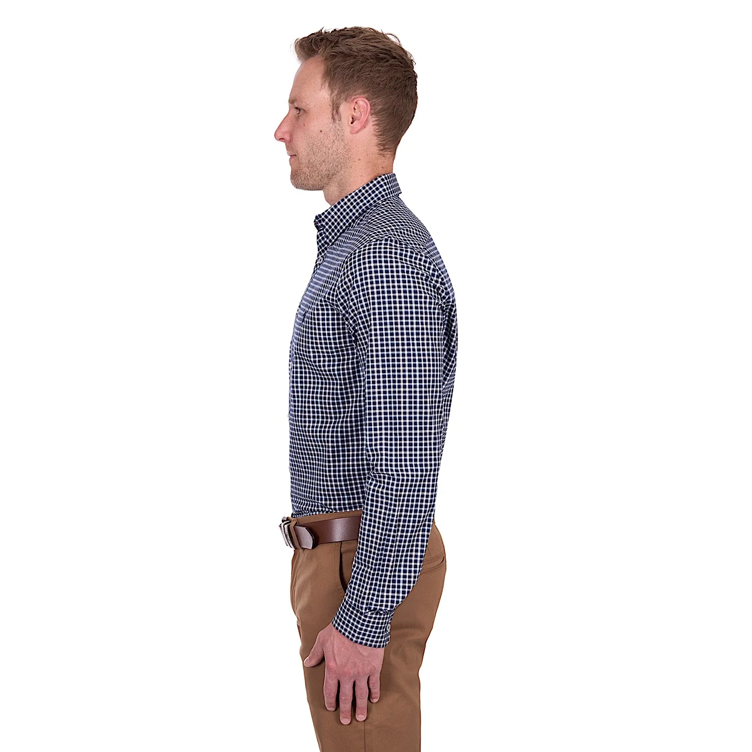 Thomas Cook Men's Jason Tailored Shirt - Navy - Image 3