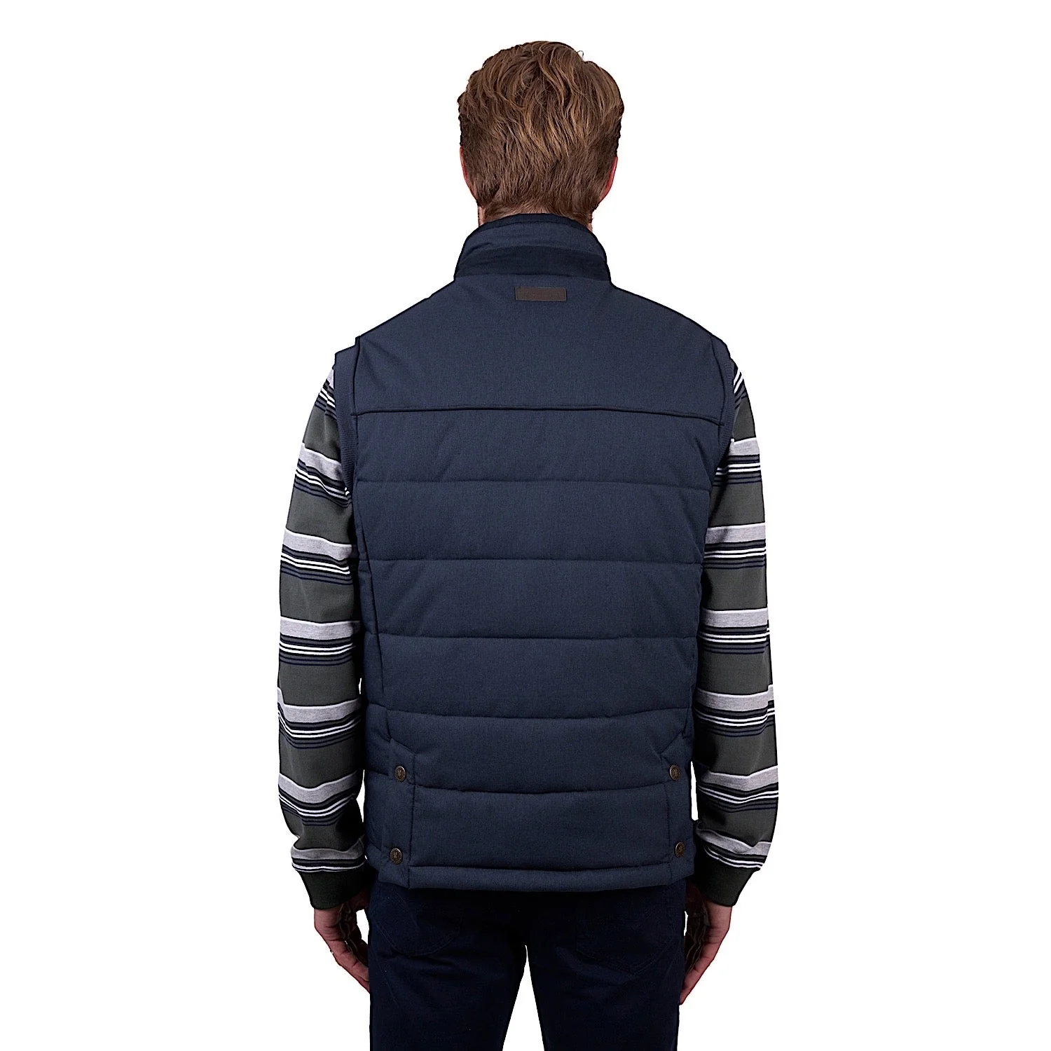Thomas Cook Men's Jude Vest - Navy Marle - Image 3
