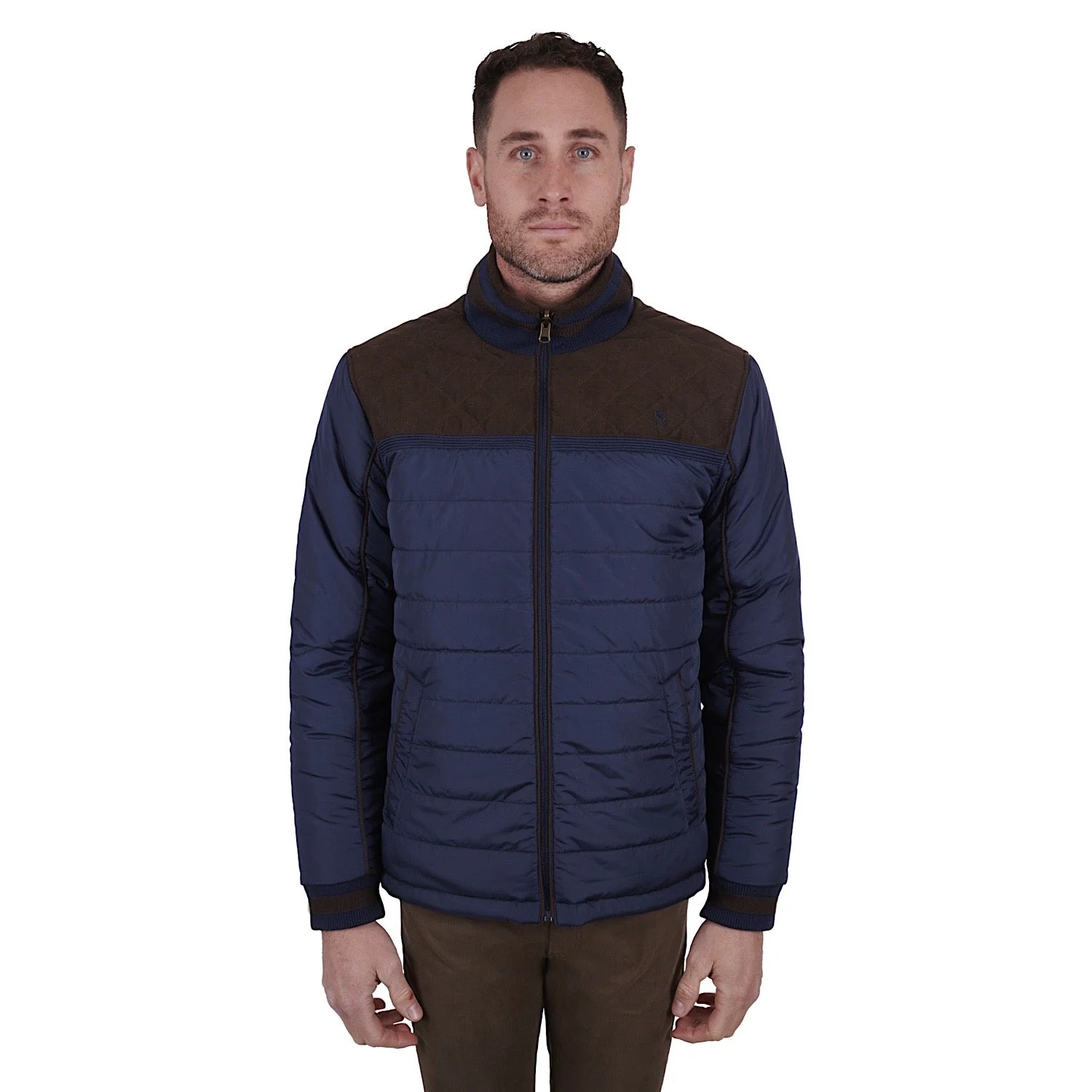 Thomas Cook Men's Lucknow Reversible Jacket - Navy