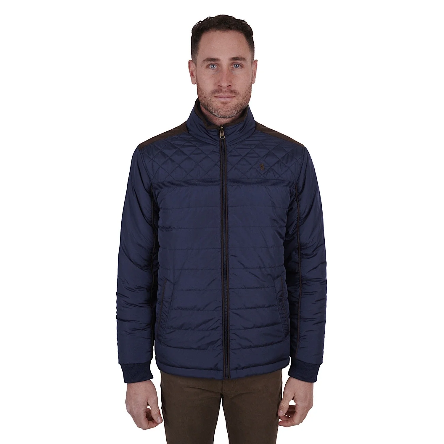 Thomas Cook Men's Lucknow Reversible Jacket - Navy - Image 3