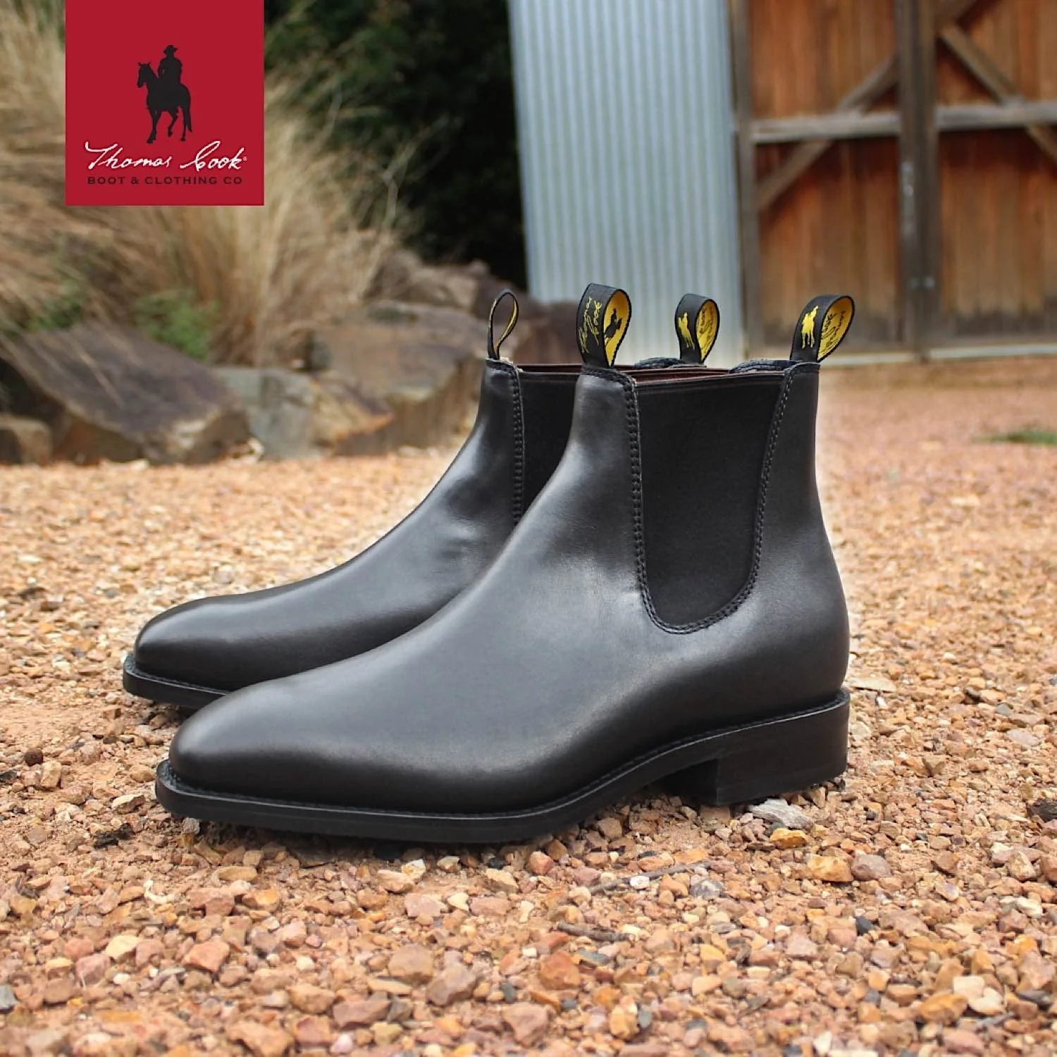 Thomas Cook Mens Trentham Cushion Tech E Fit Boot Black - Image 7