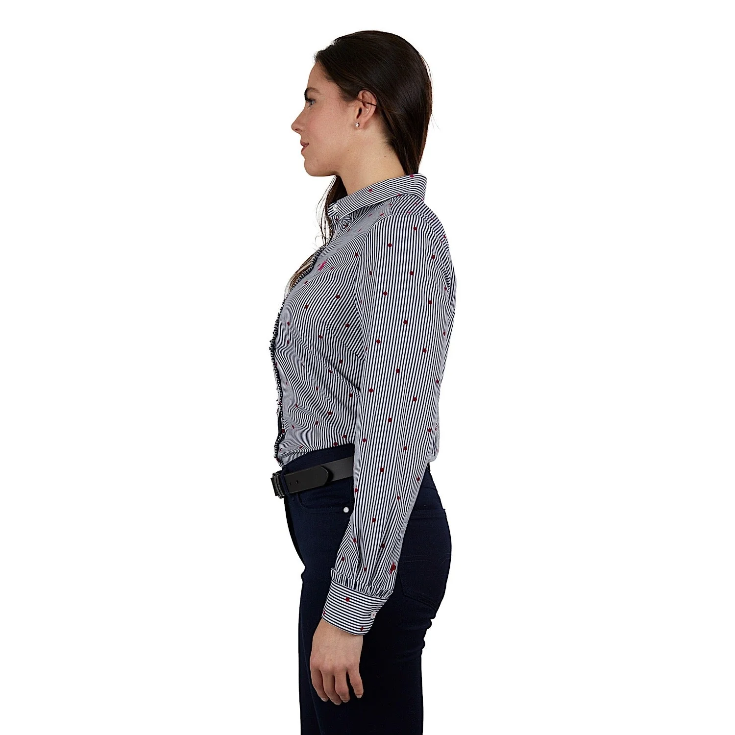Thomas Cook Womens Alex Shirt Navy/Berry - Image 2
