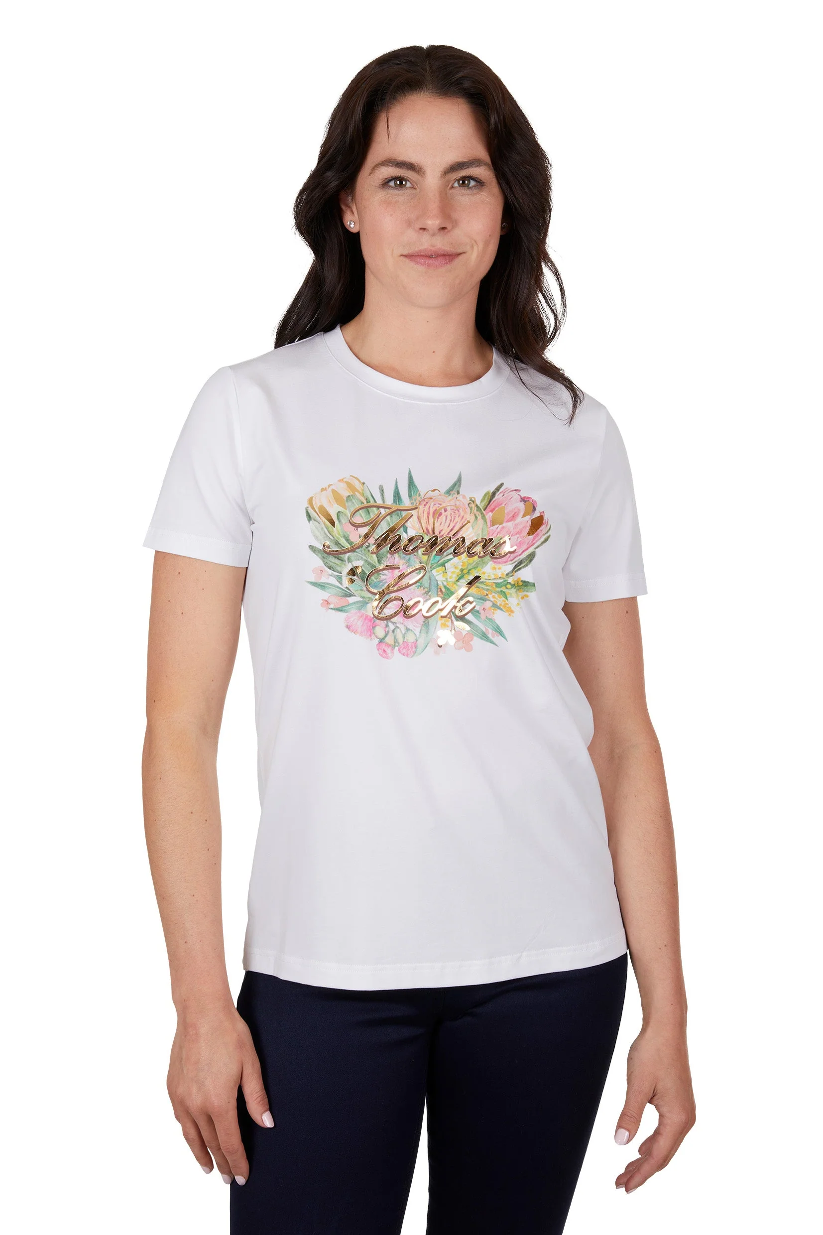 Thomas Cook Women's Claire Tee White - Image 5