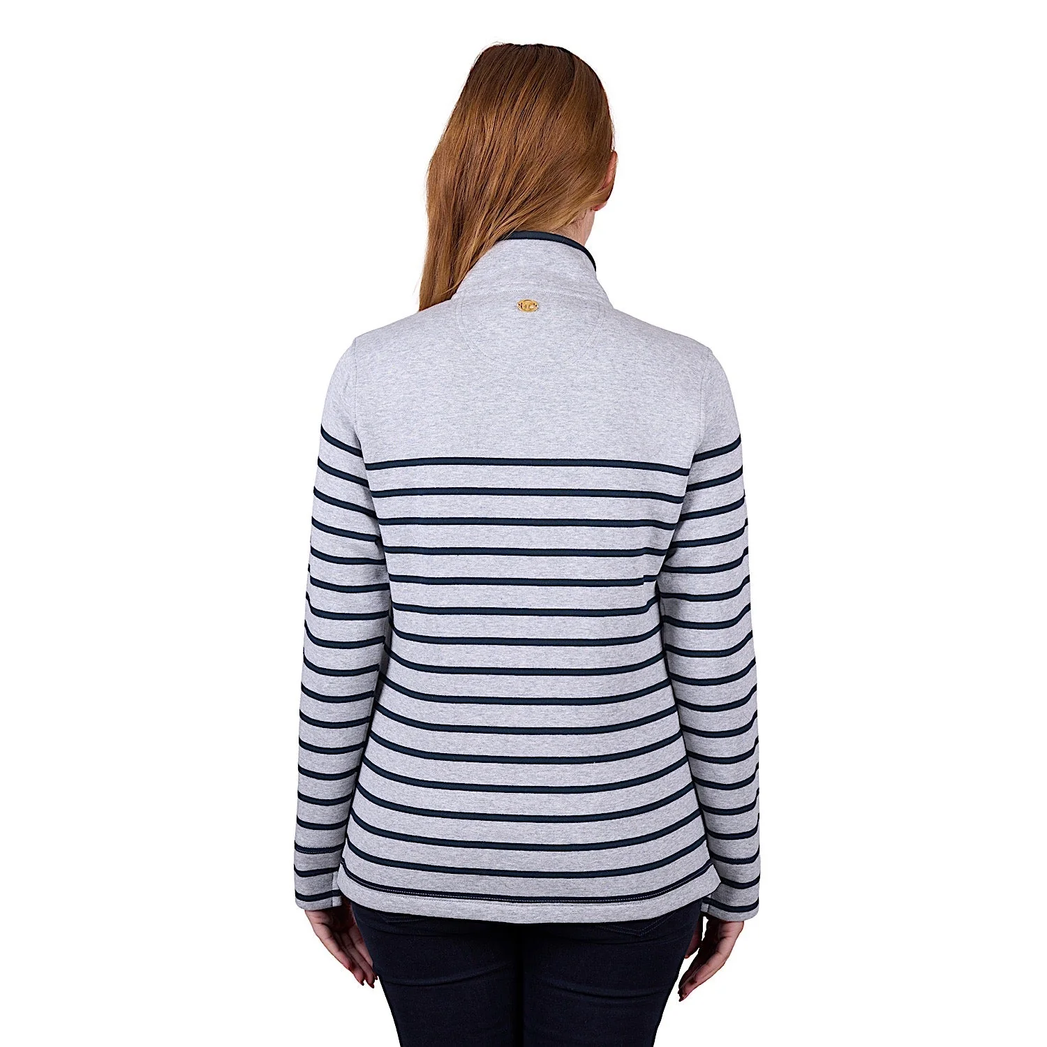 Thomas Cook Women's Libby Stripe Rugby - Grey Marle - Image 3