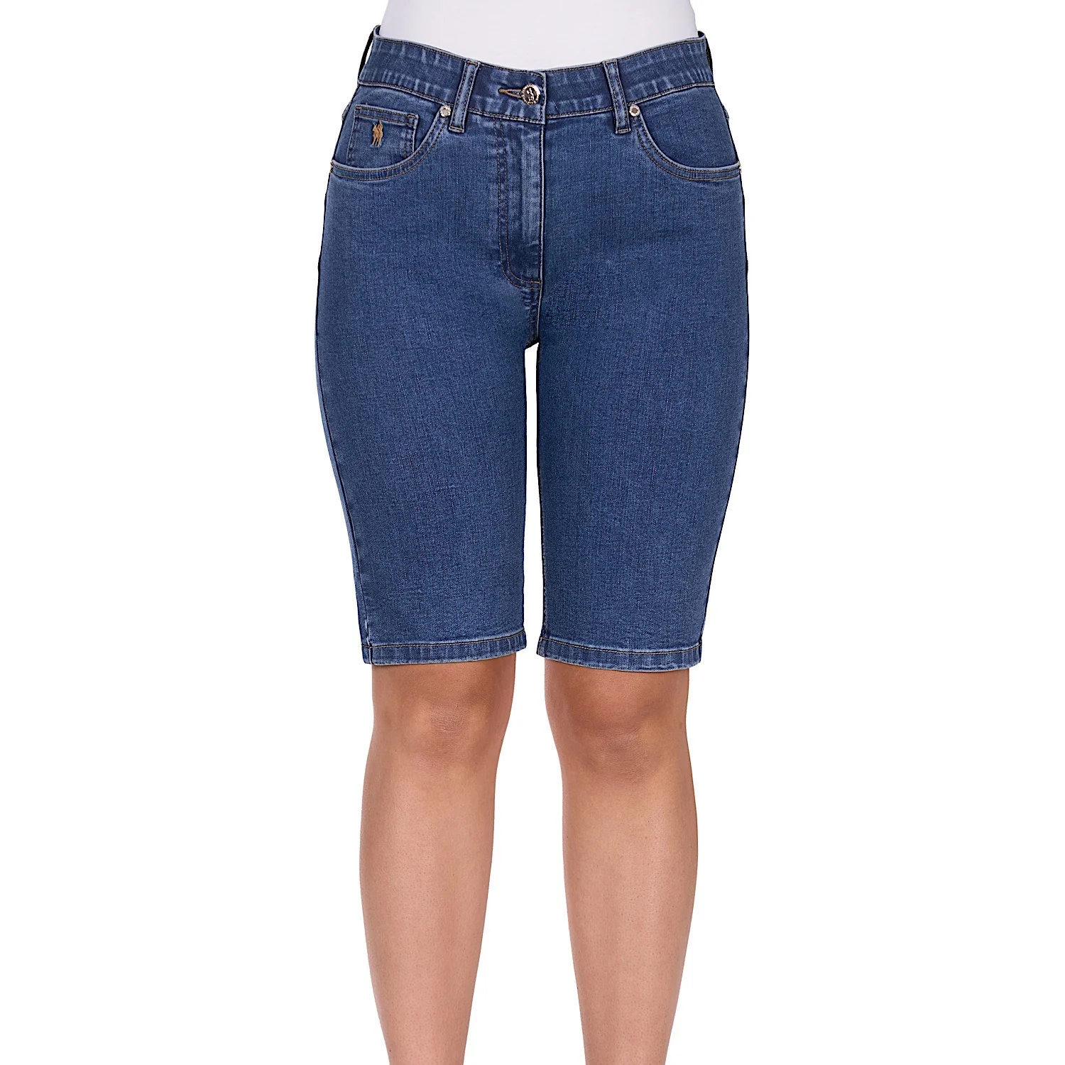 Thomas Cook Women's Lucy Denim Short - Mid Wash