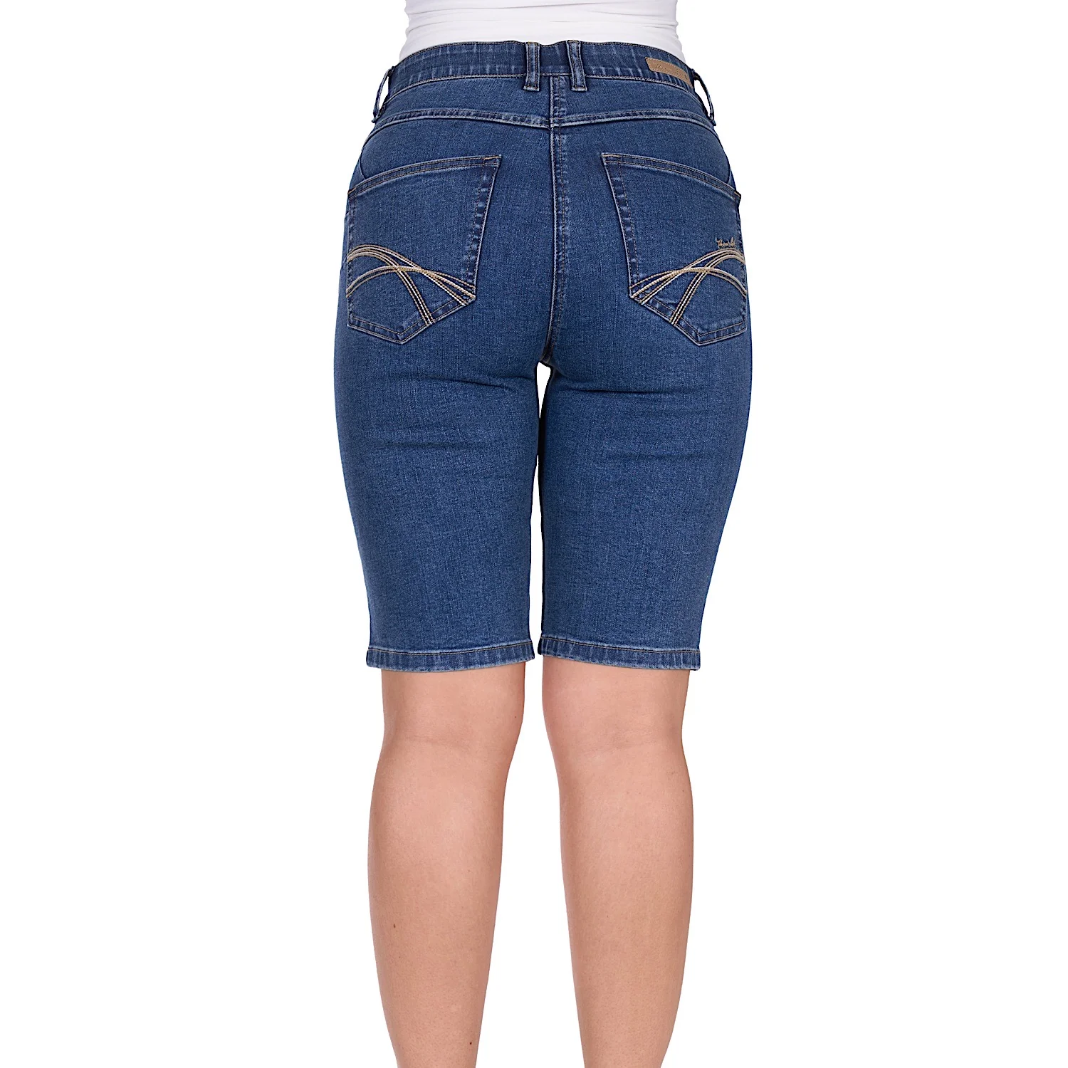 Thomas Cook Women's Lucy Denim Short - Mid Wash - Image 3