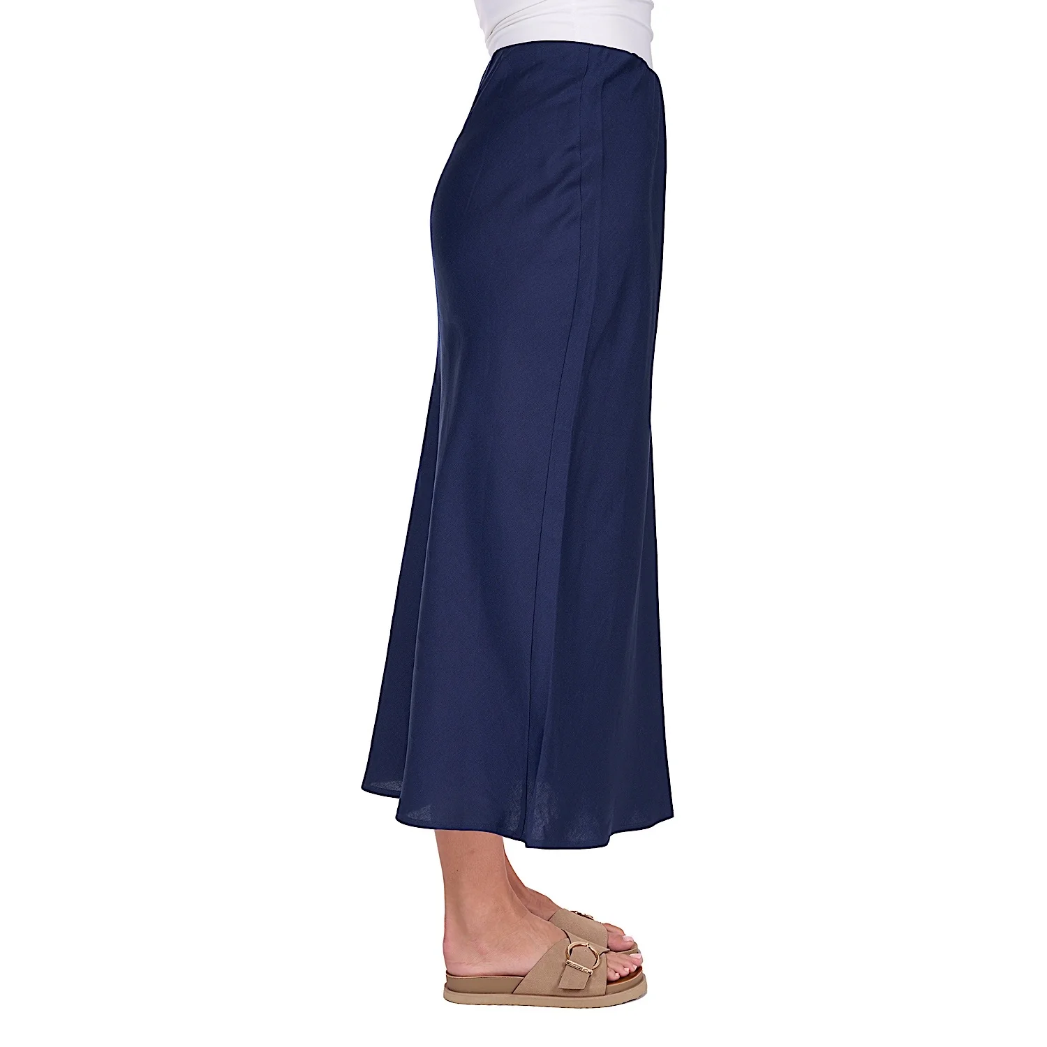 Thomas Cook Women's Priscilla Linen Skirt - Navy - Image 2