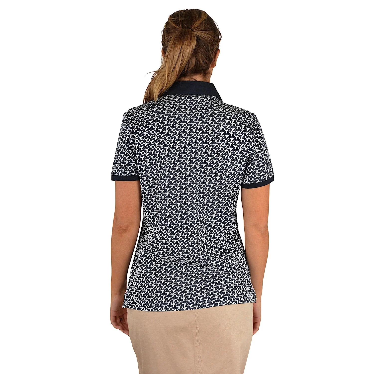 Thomas Cook Womens Rory S/S Polo Carbon - Image 2