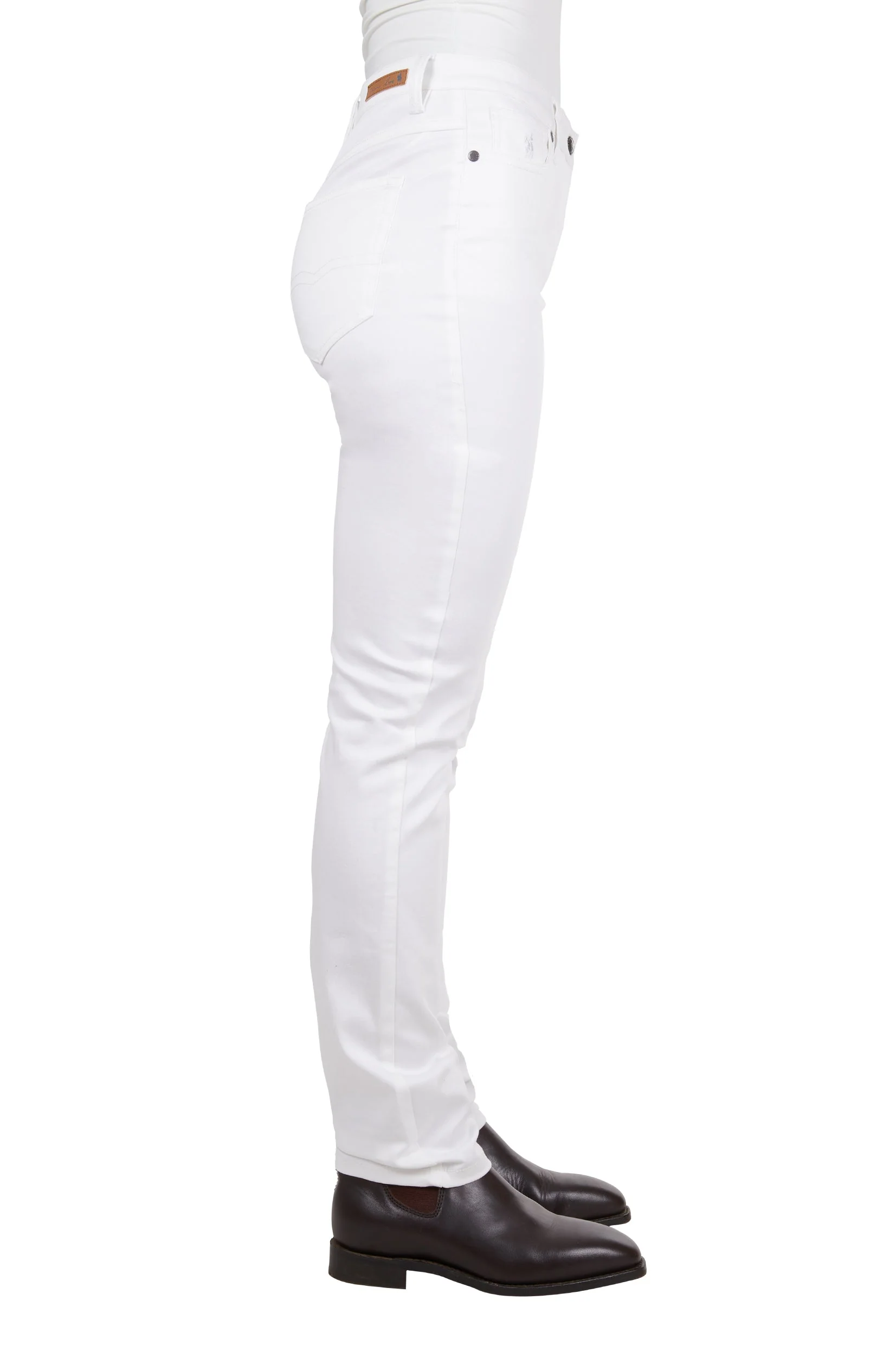 Thomas Cook Women's Suzie Slimmer Leg Jean White - Image 3