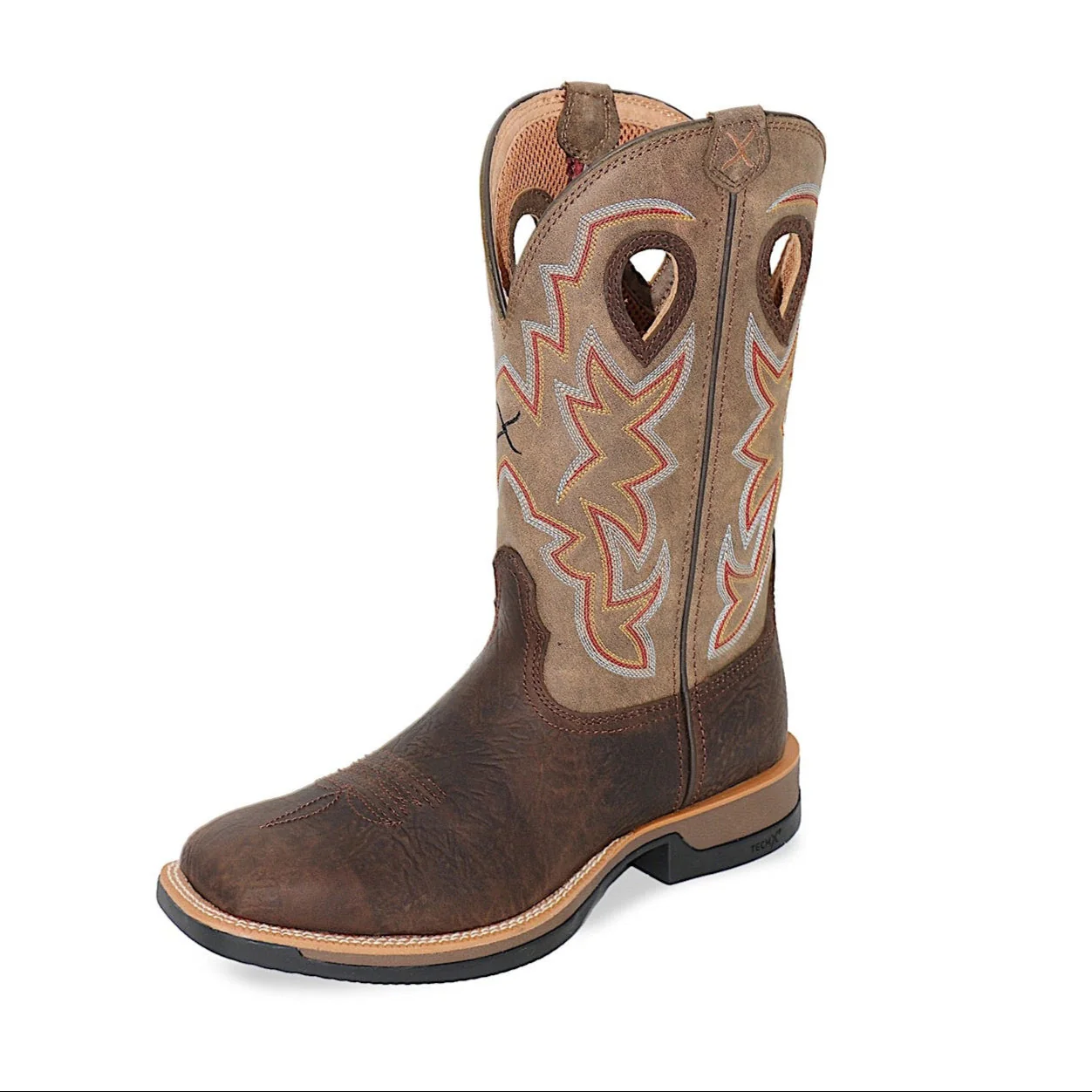 Twisted X Men's 12 Tech X1 Western Boot - Brown / Bomber