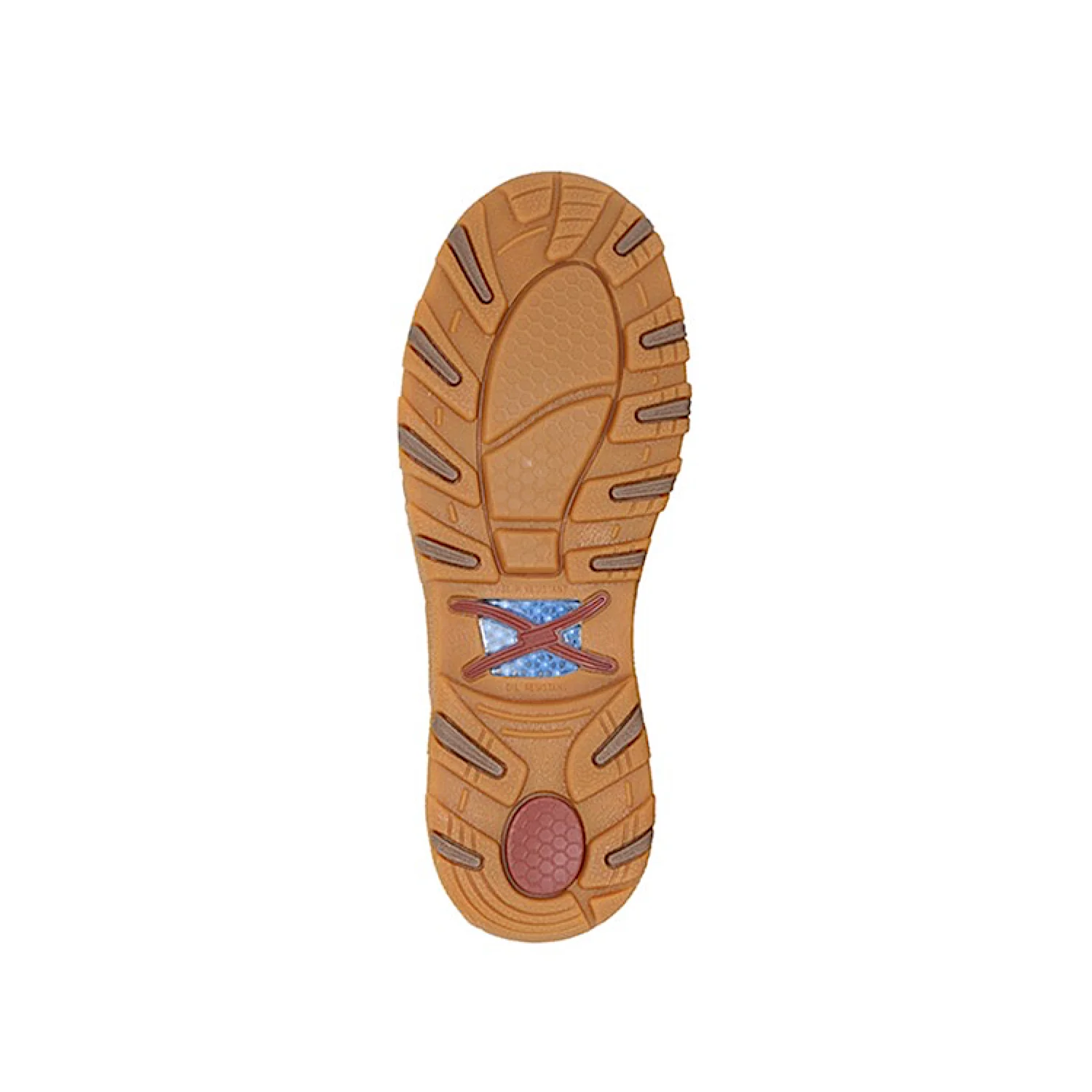 Twisted X Women’s Tooled Cellstretch Mocs Slip On - Brown - Image 3