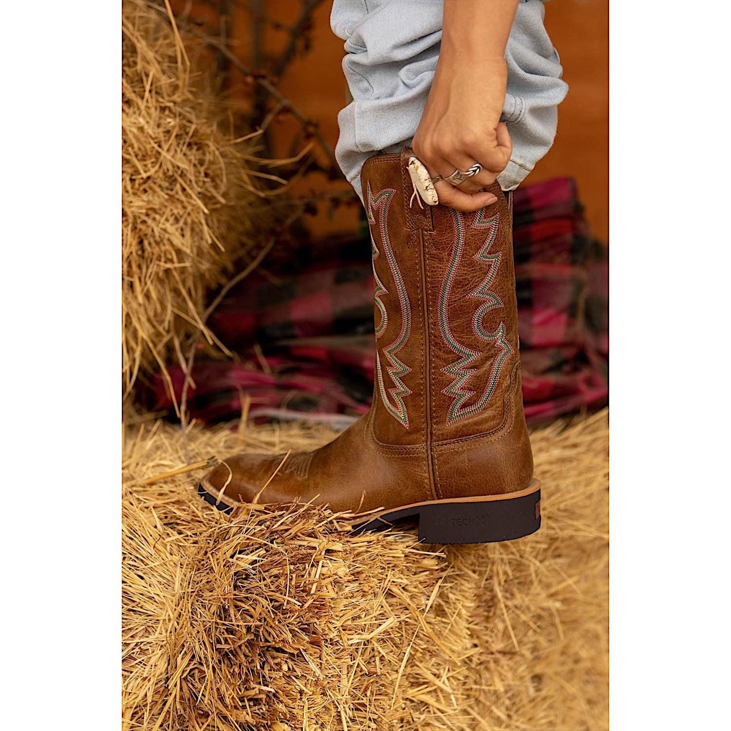 Twisted X Women's 11" Tech X Boot Roasted Pecan - Image 2