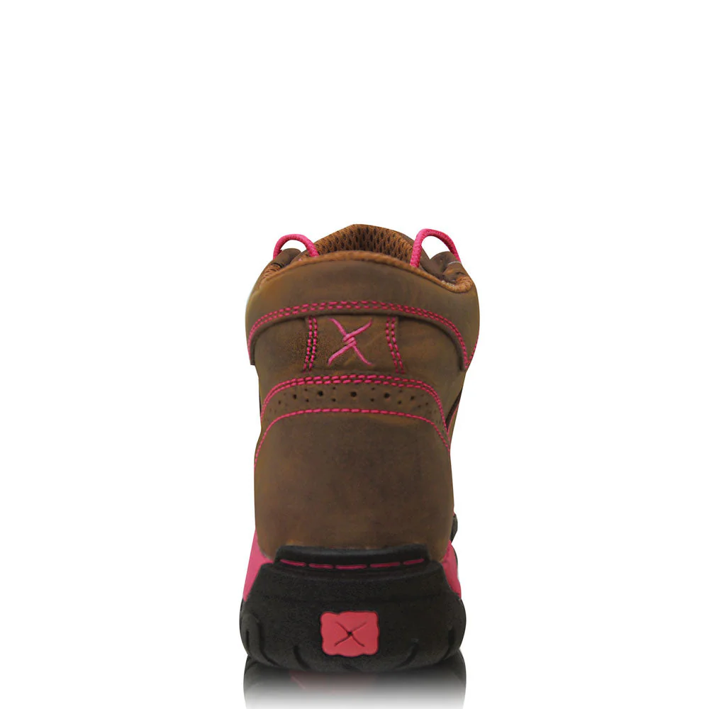 Twisted X Women's Breast Cancer Awareness All Around Lace Up - Image 4