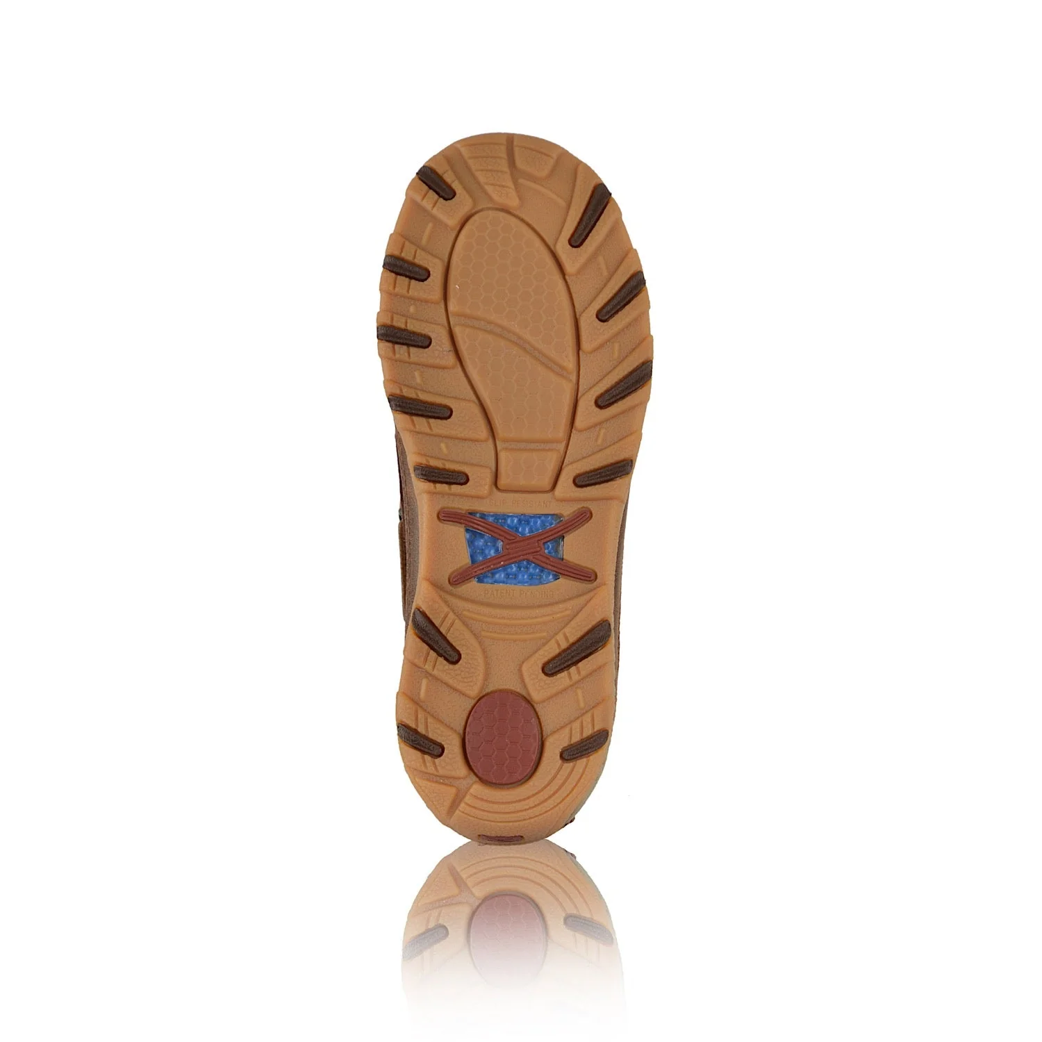 Twisted X Women's Cow Cellstretch Slip On - Brown/Brown Fur - Image 4