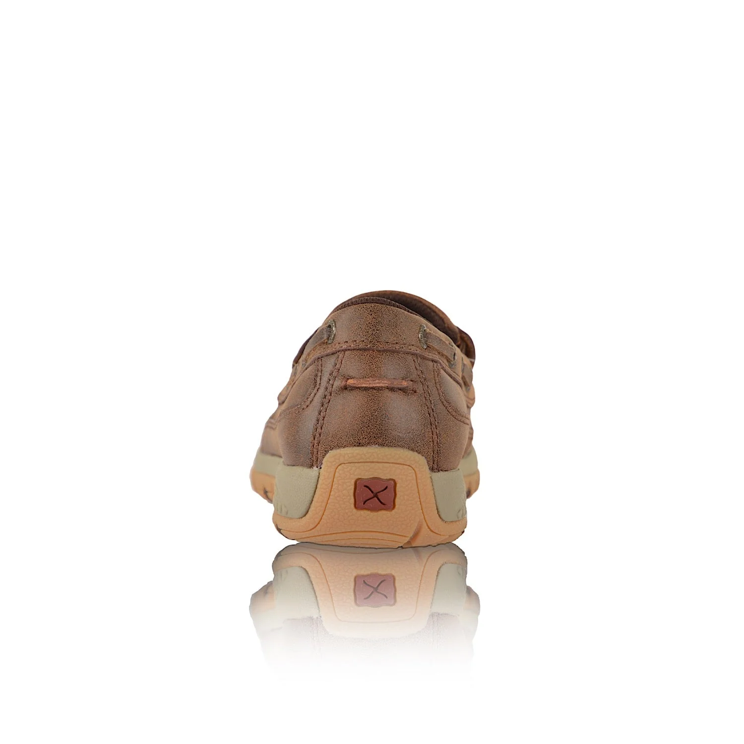 Twisted X Women's Cow Cellstretch Slip On - Brown/Brown Fur - Image 5