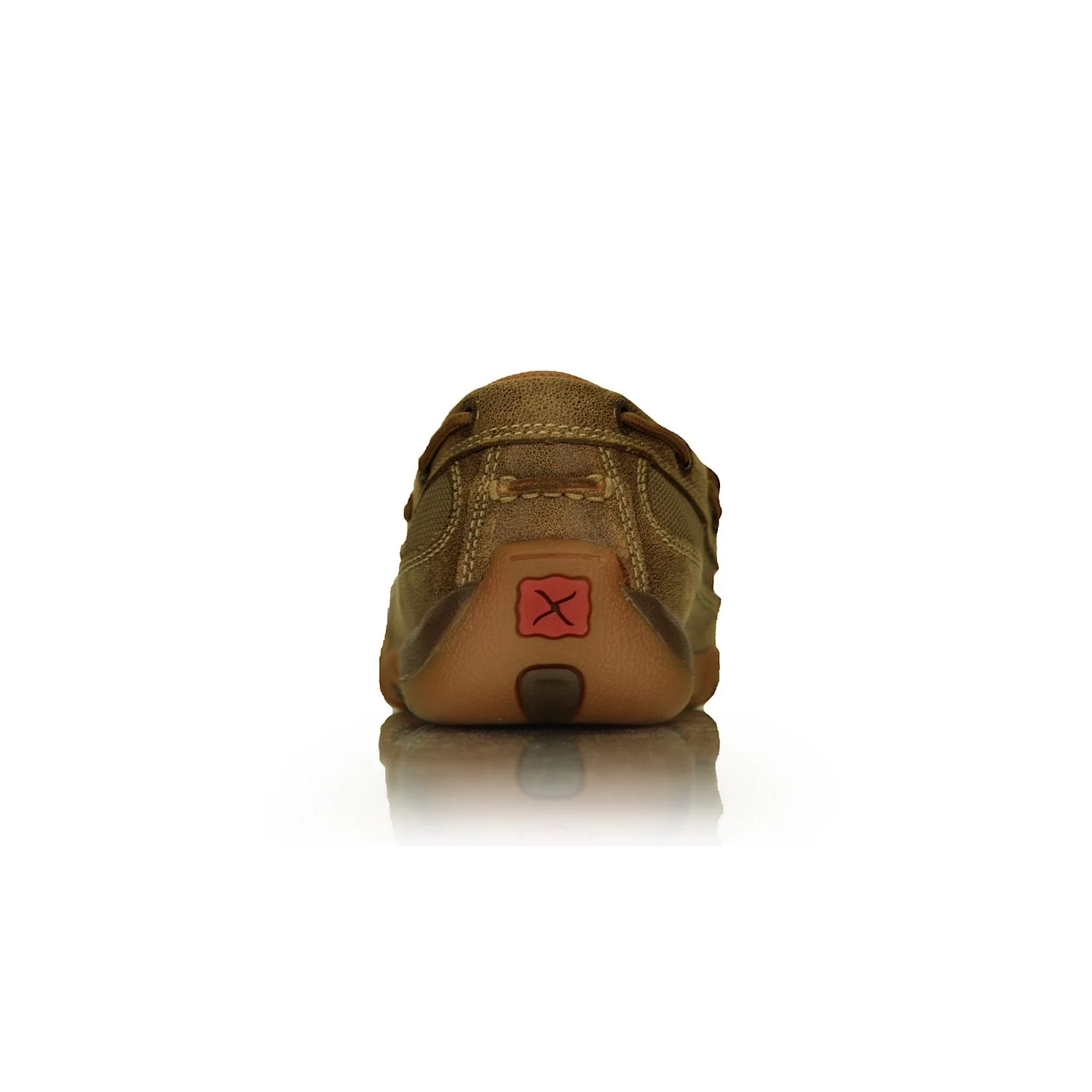 Twisted X Women's Diamond Mocs Slip On Bomber/Tan - Image 4