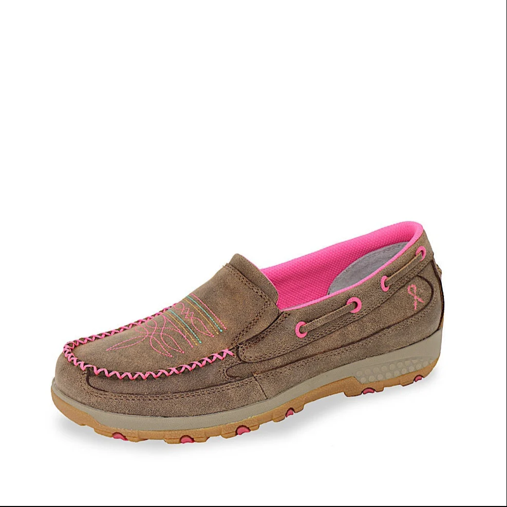 Twisted X Women's Switch Cellstretch Slip on Shoe - Bomber/Blue/Pink