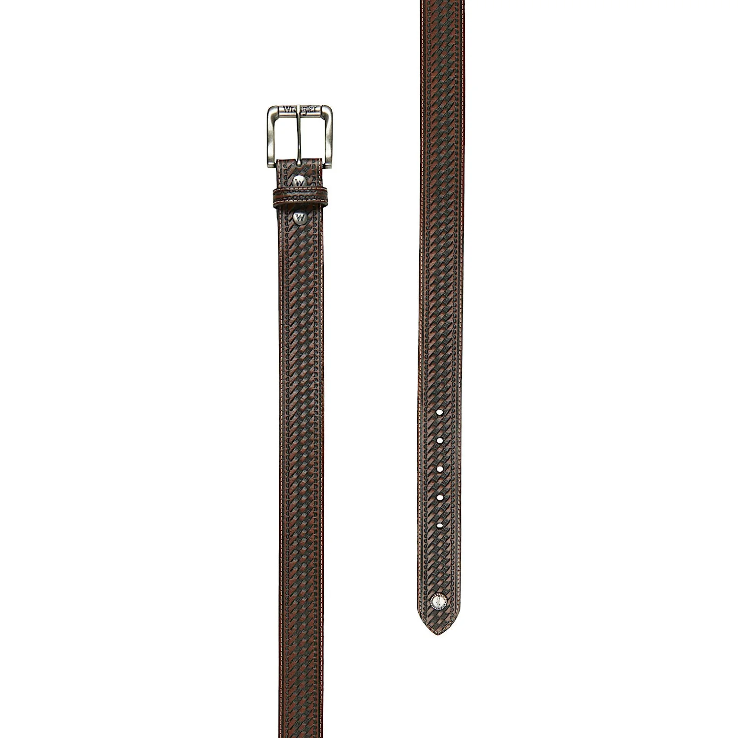 Wrangler Belt Blayne - Dark Tan - Image 2