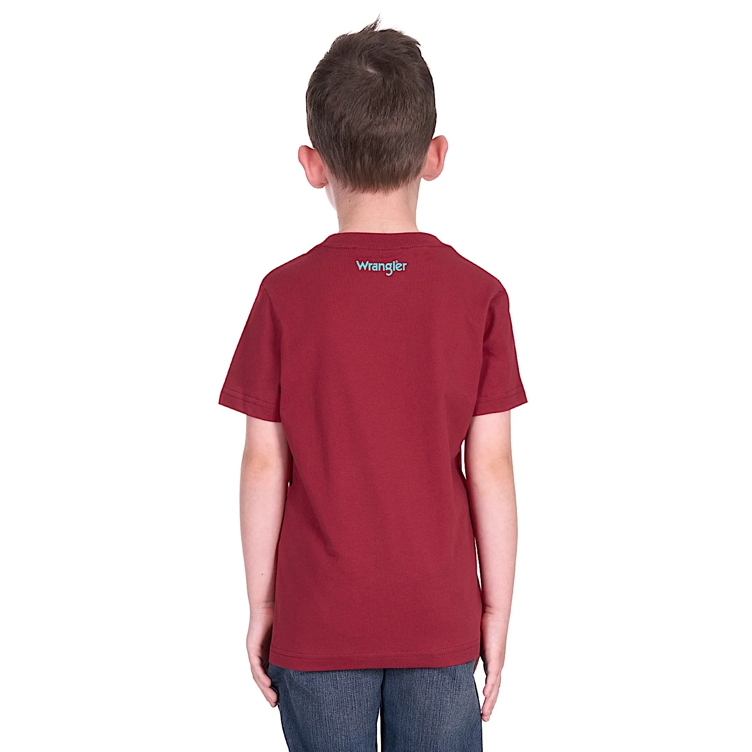 Wrangler Boy's Darren Tee - Red - Image 2
