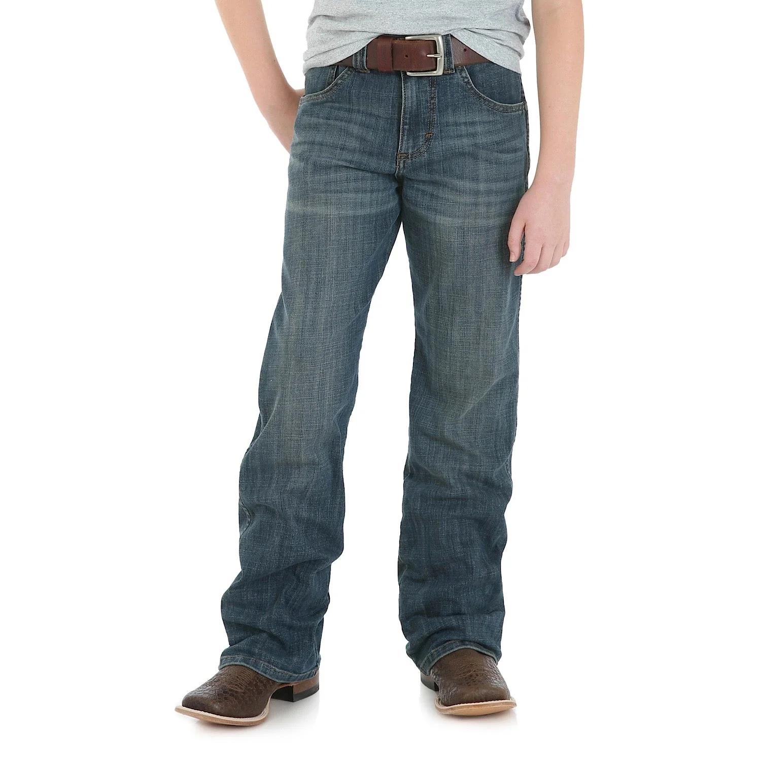 Wrangler Boy's Junior Retro Relaxed Boot Jean - Falls City