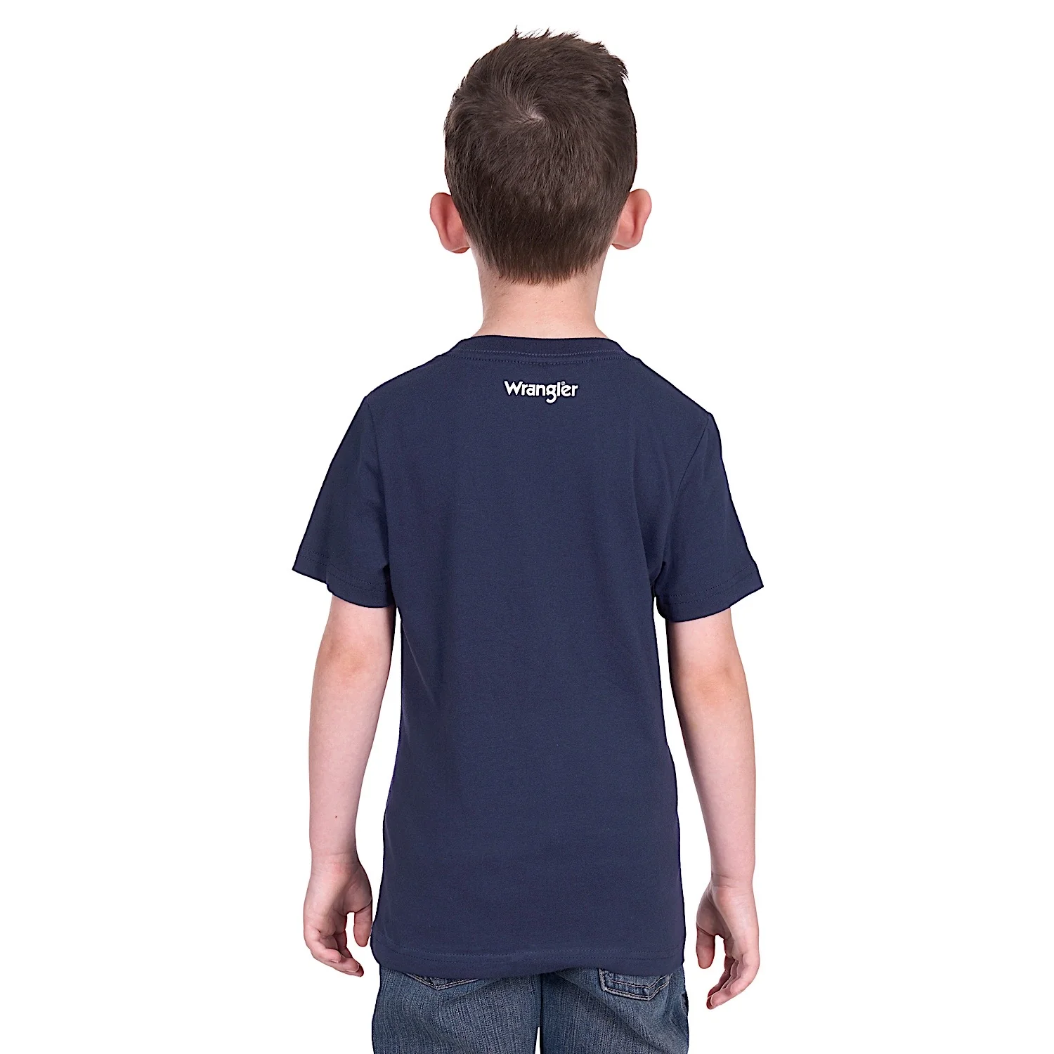 Wrangler Boy's Luis Tee - Navy - Image 2