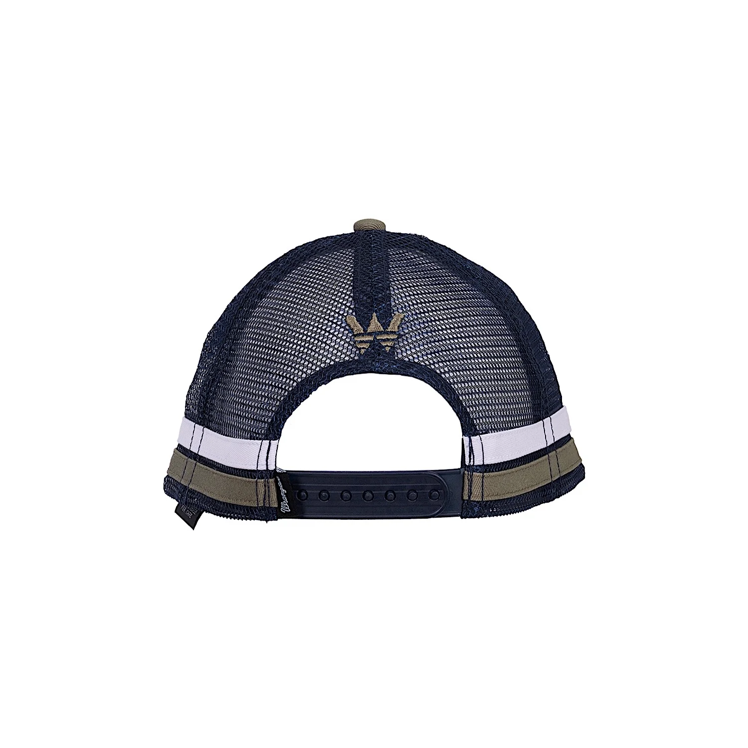 Wrangler Cole Trucker Cap - Tan/Navy - Image 2