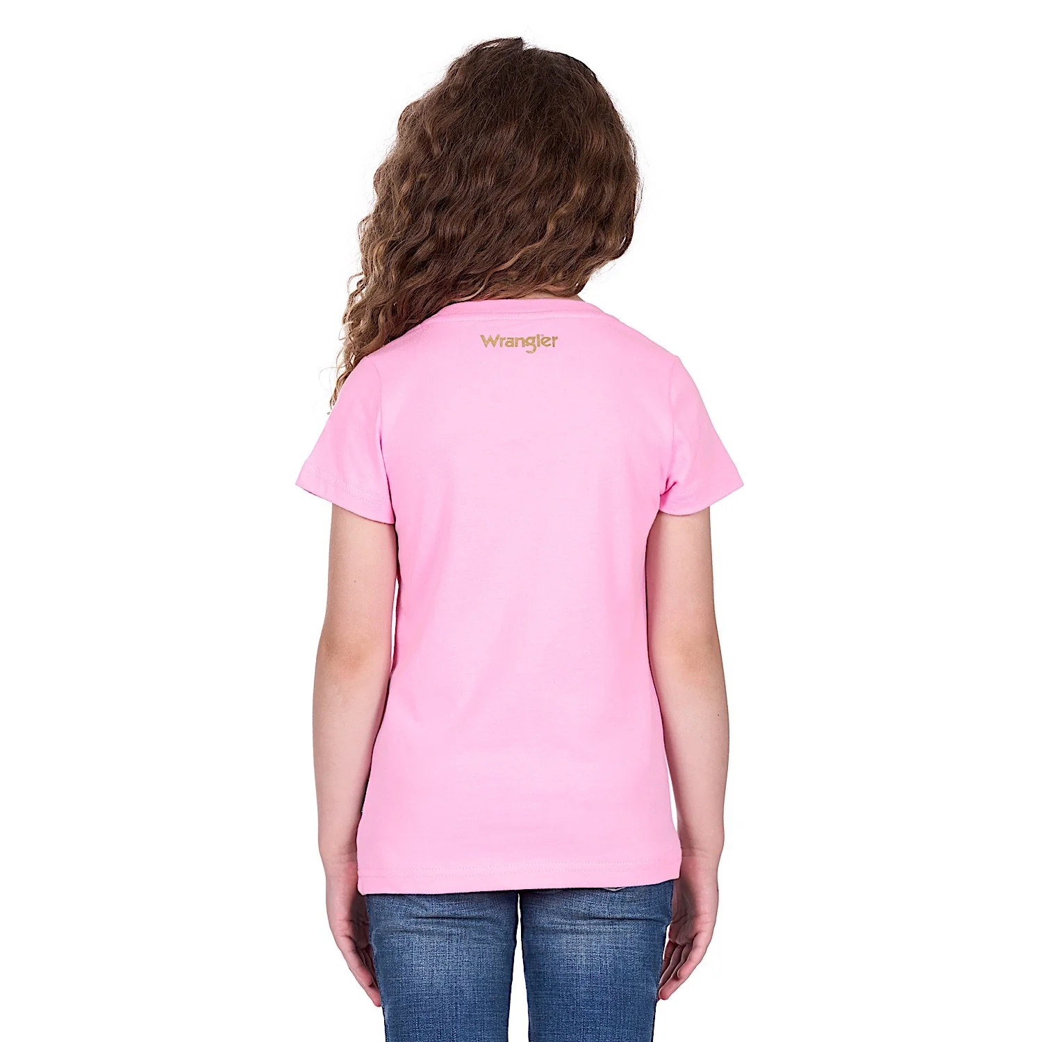 Wrangler Girl's Cherie Tee - Pink - Image 4