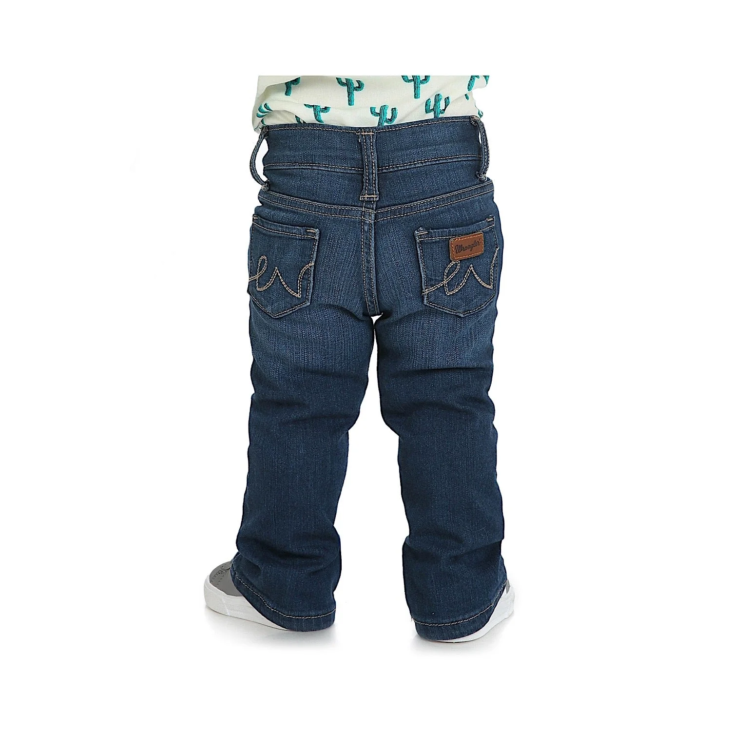 Wrangler Baby Toddler Script W Pocket Jean - Mid Wash