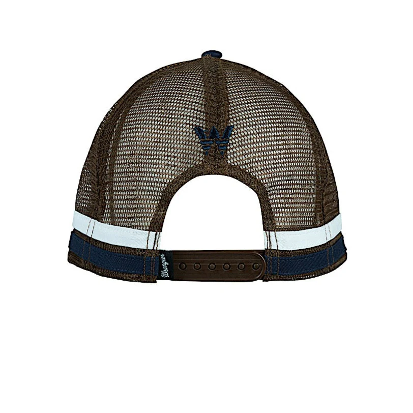 Wrangler Joel High Profile Trucker Cap - Navy - Image 2