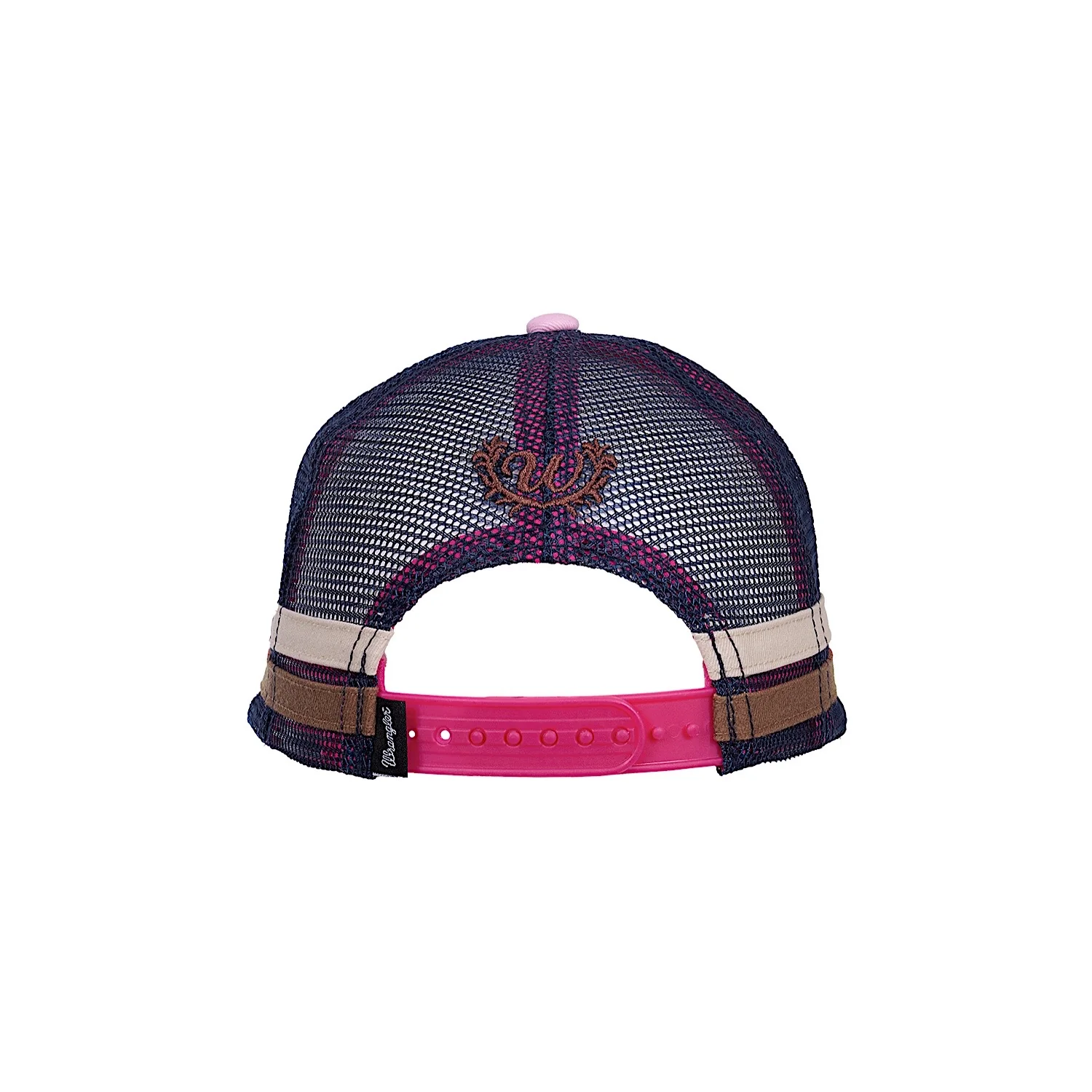 Wrangler Kids Phoebe Trucker Cap - Orchid/Rust - Image 2