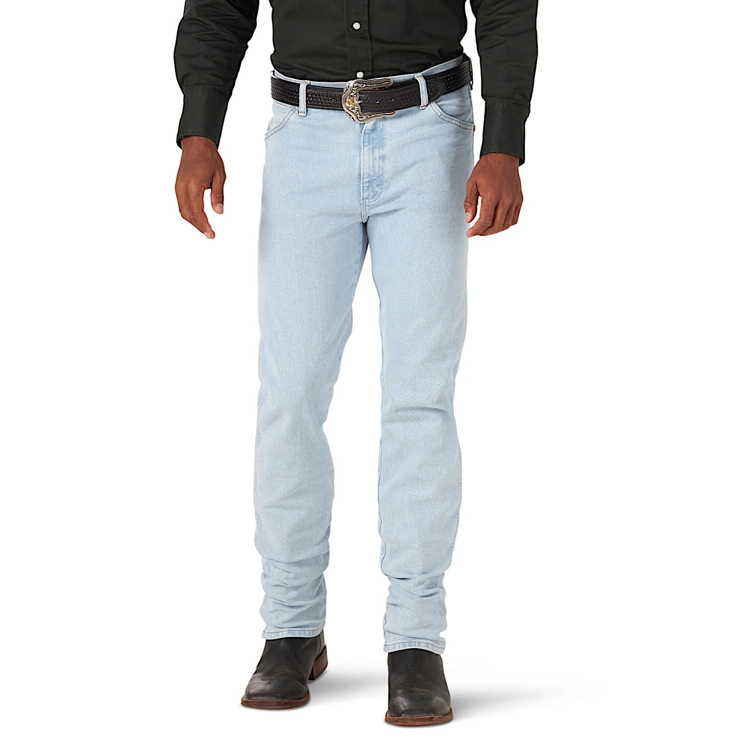 Wrangler Men's Active Flex Original Fit Jean - Bleach