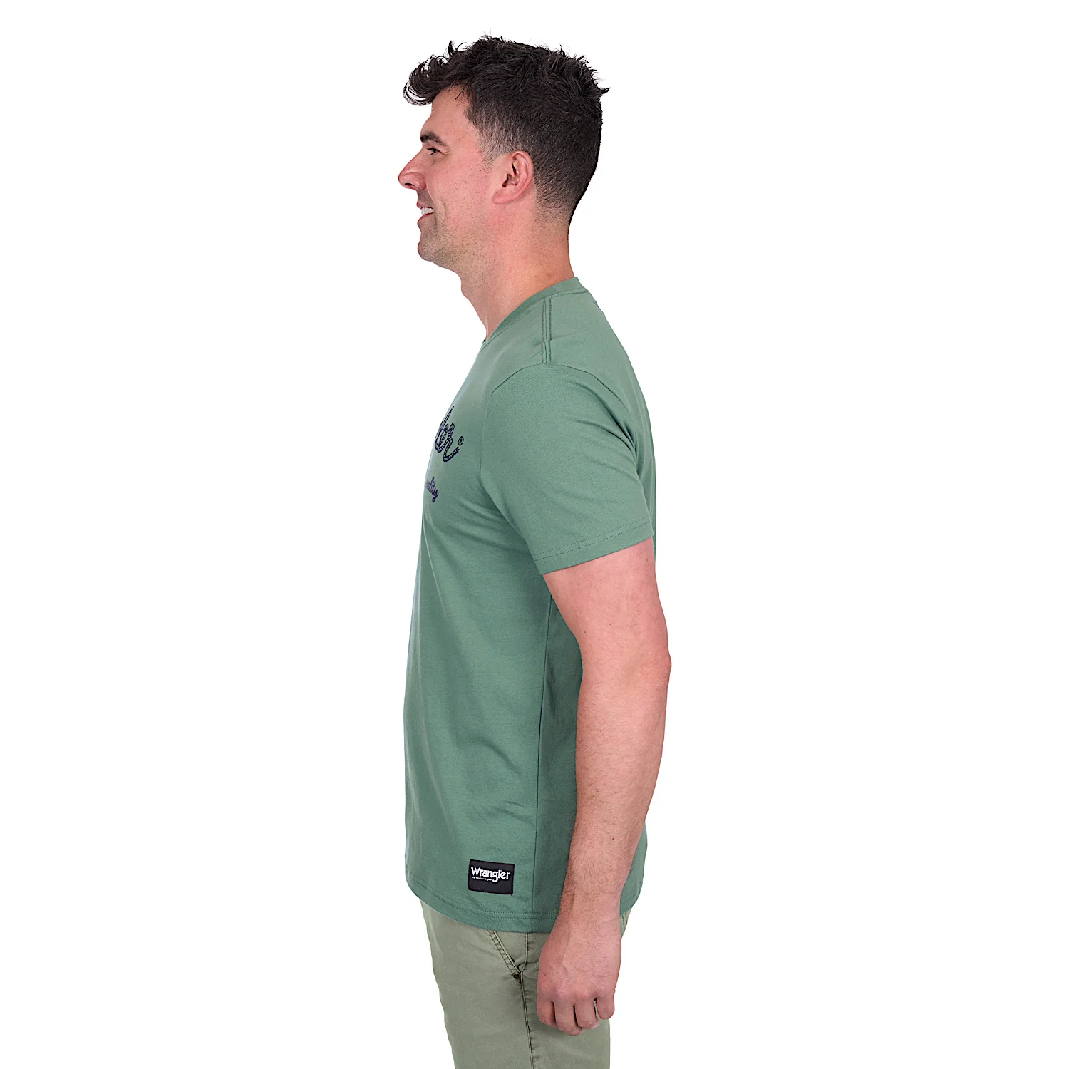 Wrangler Men's Arthur Tee - Sage - Image 3