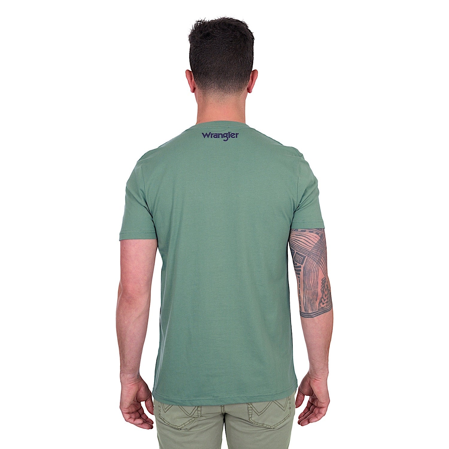 Wrangler Men's Arthur Tee - Sage - Image 4