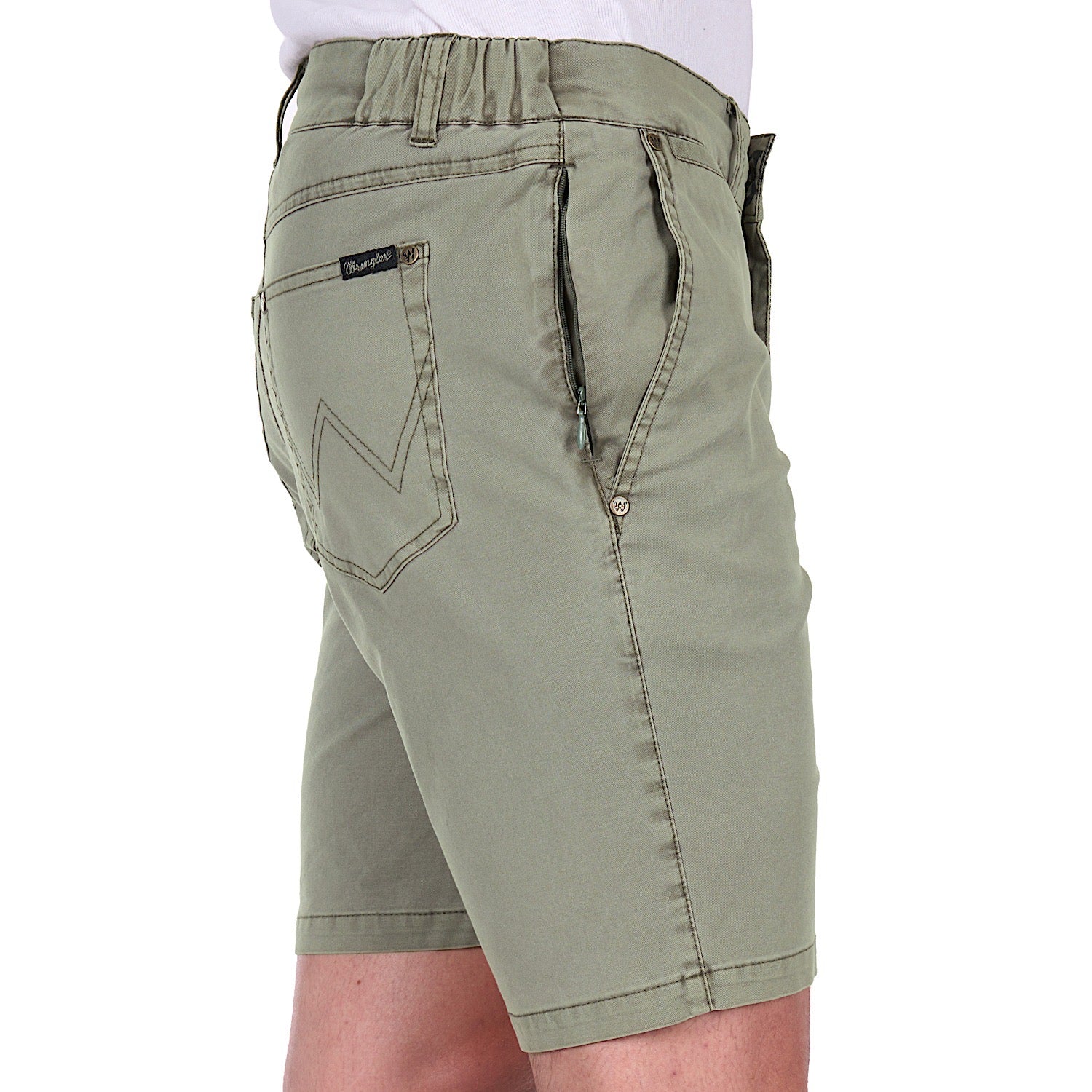Wrangler Men's Casey Short - Khaki - Image 4