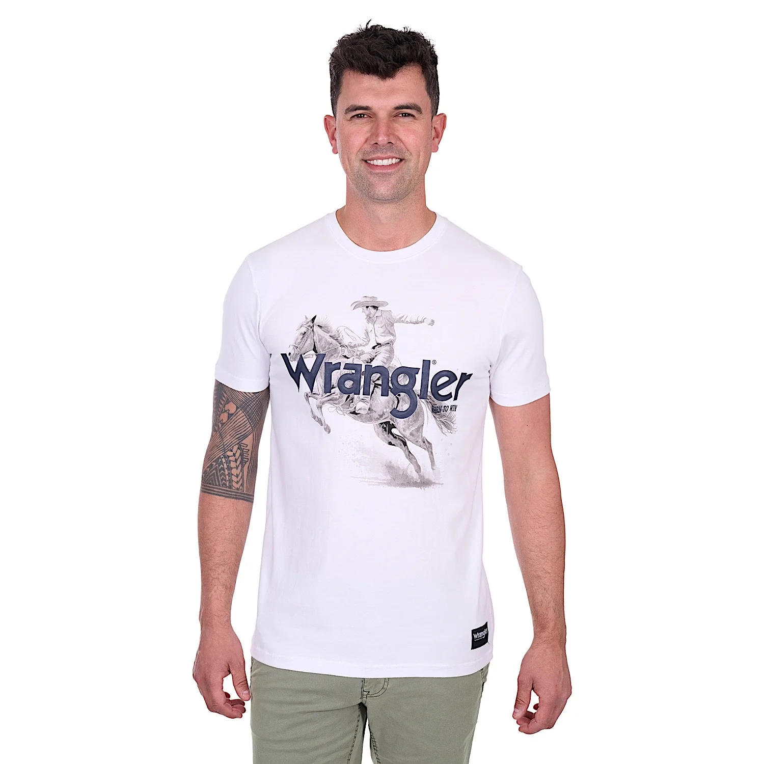 Wrangler Men's Lance Tee - White