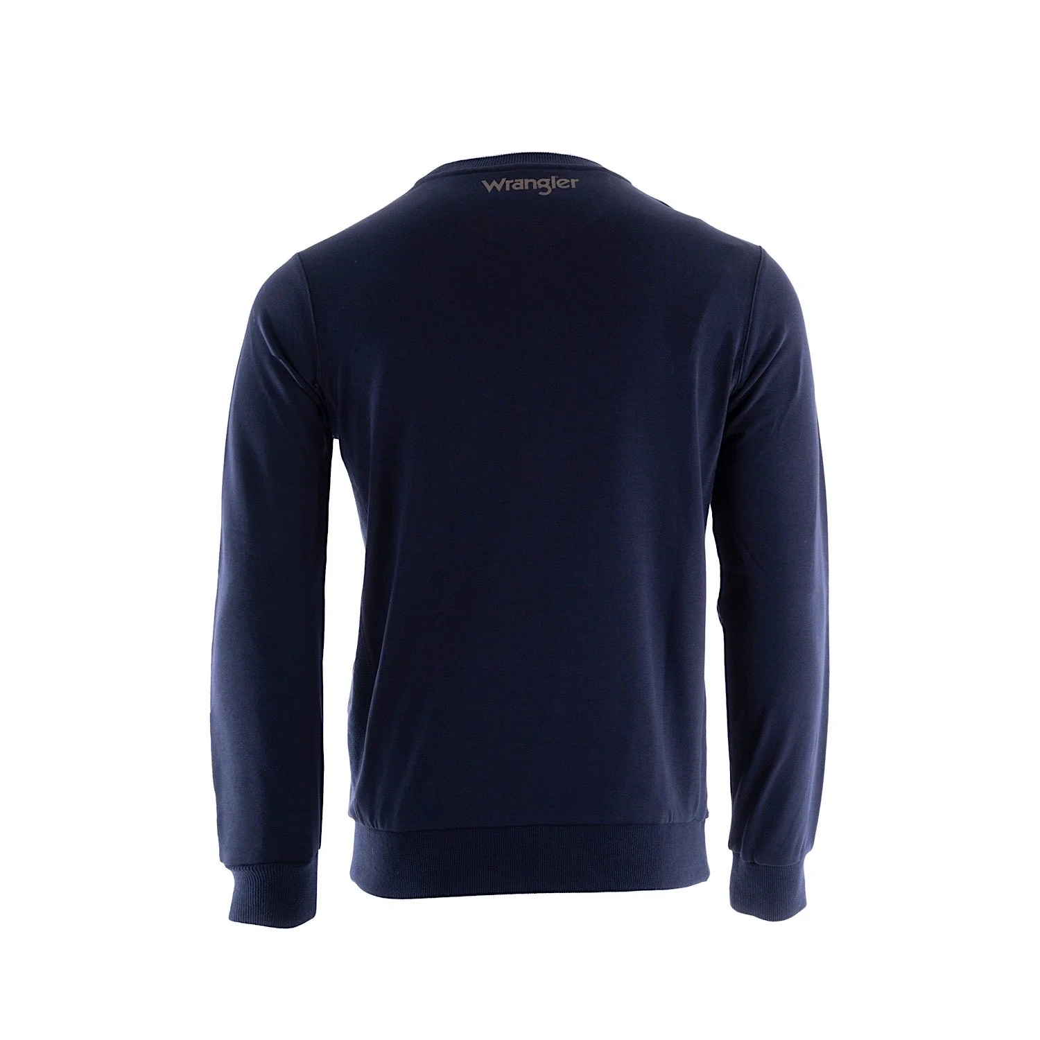 Wrangler Mens Ryder Logo Crew Navy - Image 2