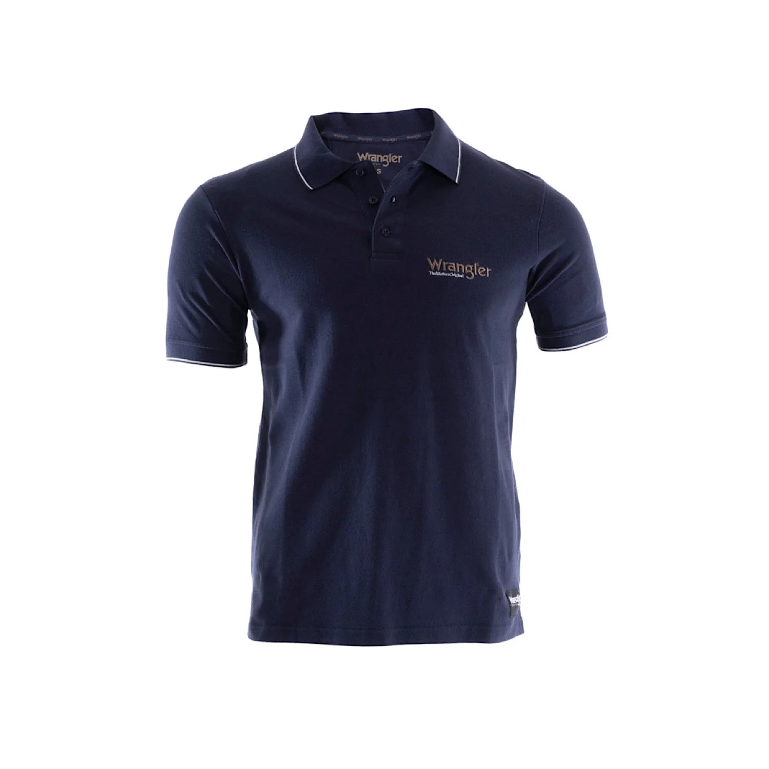 Wrangler Men's Ryder Logo Polo - Navy