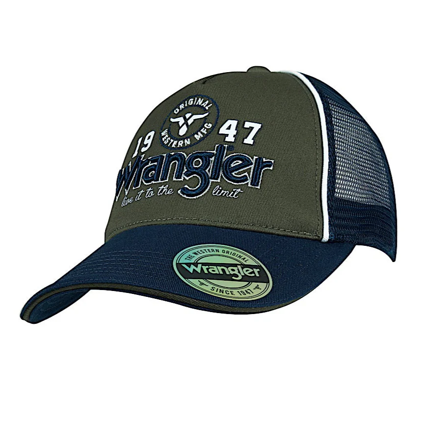 Wrangler Michael Trucker Cap - Cypress/Navy