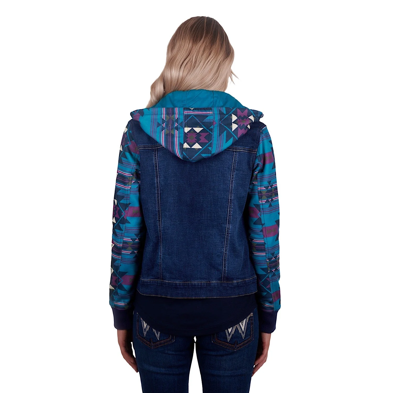 Wrangler Women's Manuela Jacket Denim/Multi - Image 3