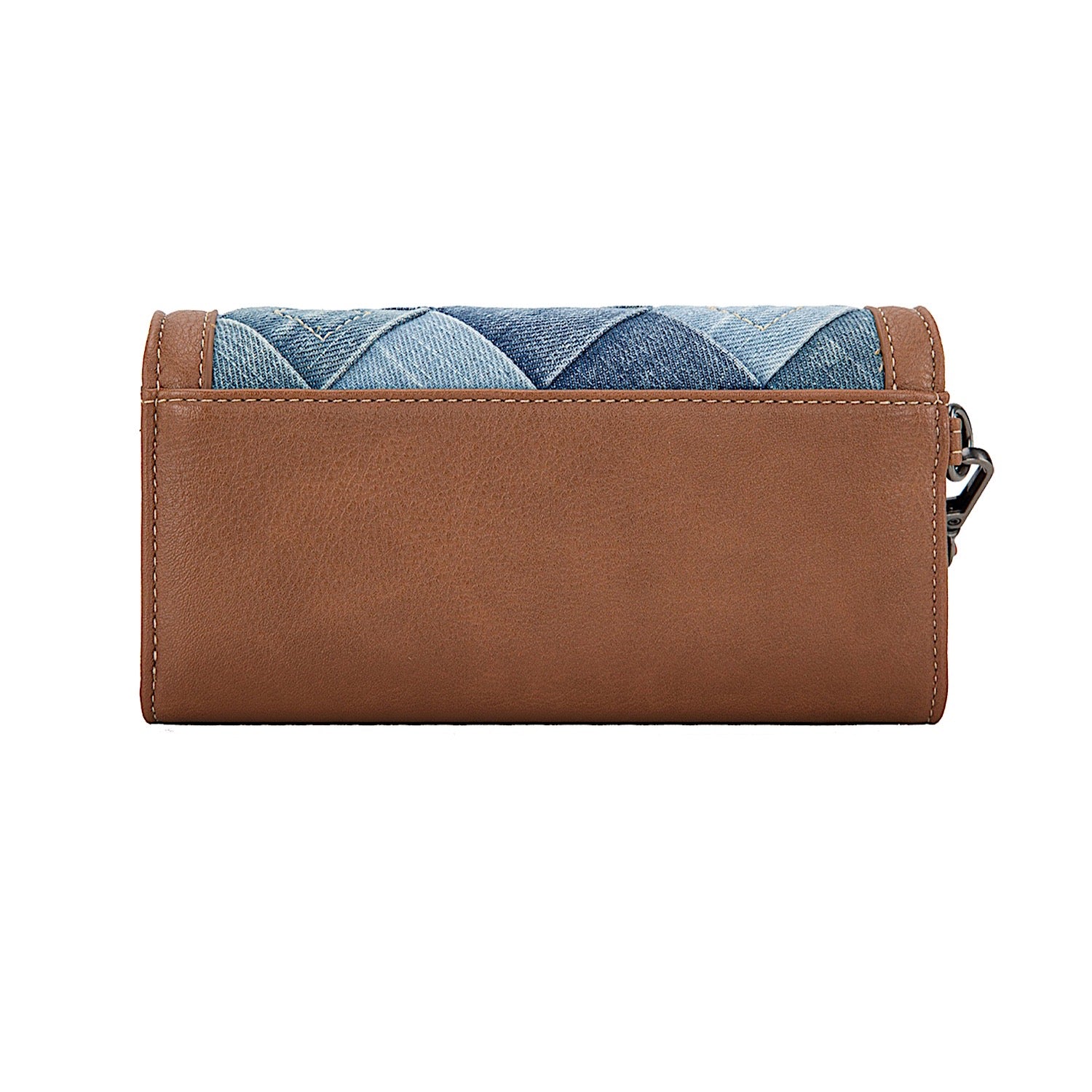 Wrangler Women's Denim Patchwork Wallet - Denim - Image 3