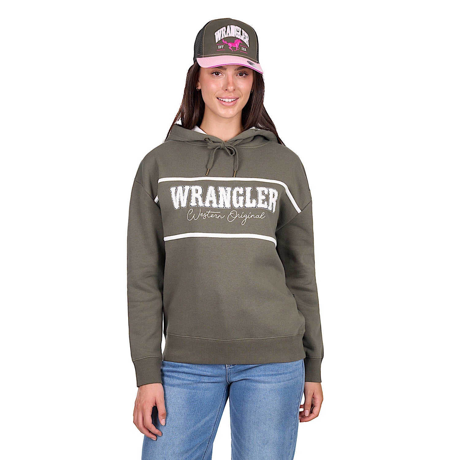 Wrangler Women's Hailey Hoodie - Olive