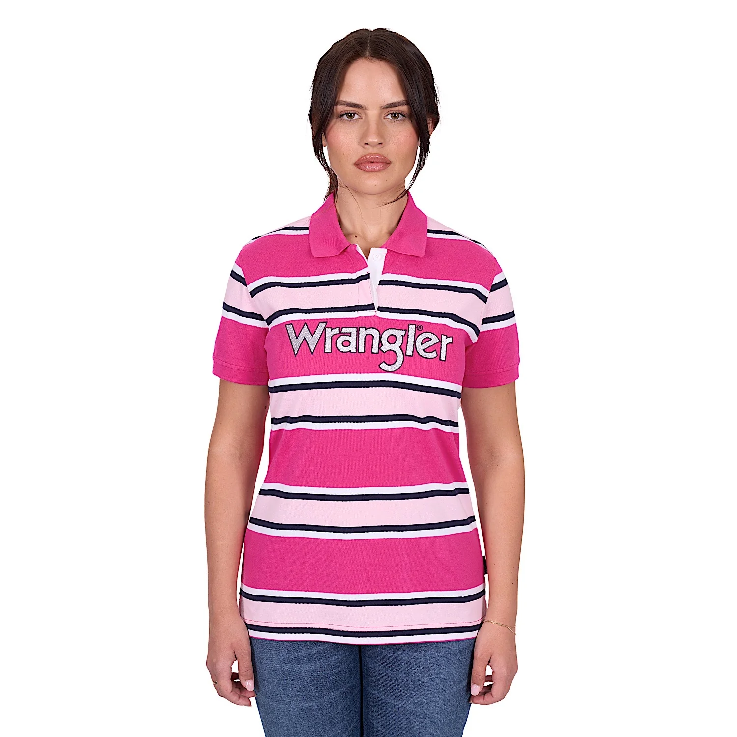 Wrangler Women's Harriet Polo - Pink