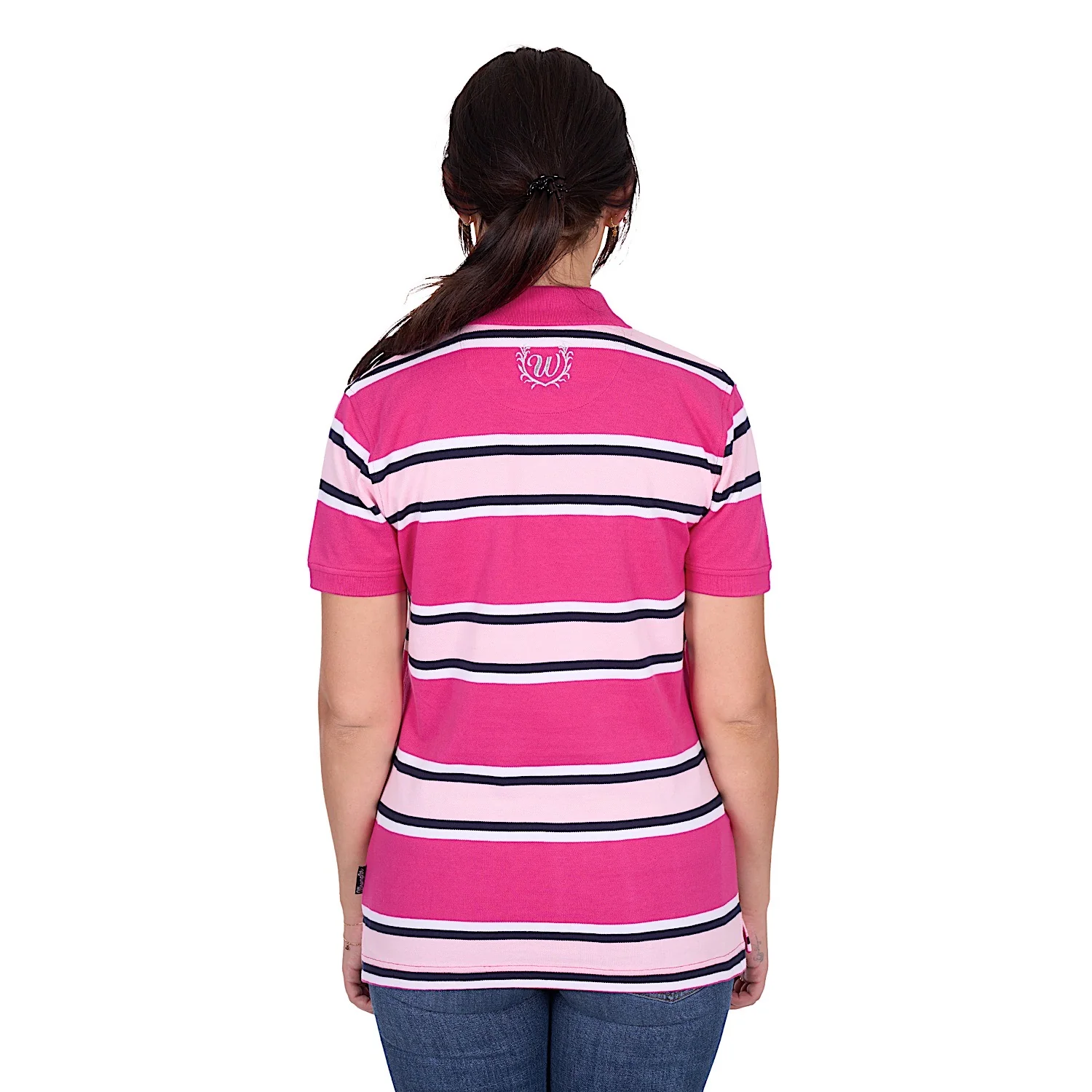 Wrangler Women's Harriet Polo - Pink - Image 4