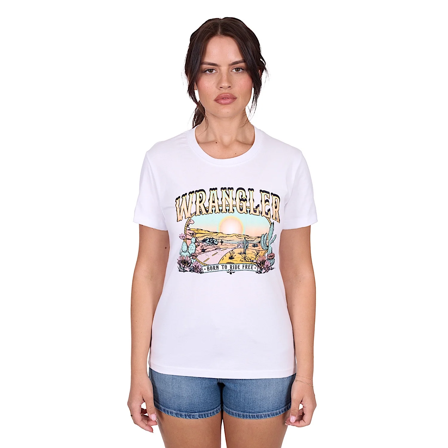Wrangler Women's Helena Tee - White - Image 4