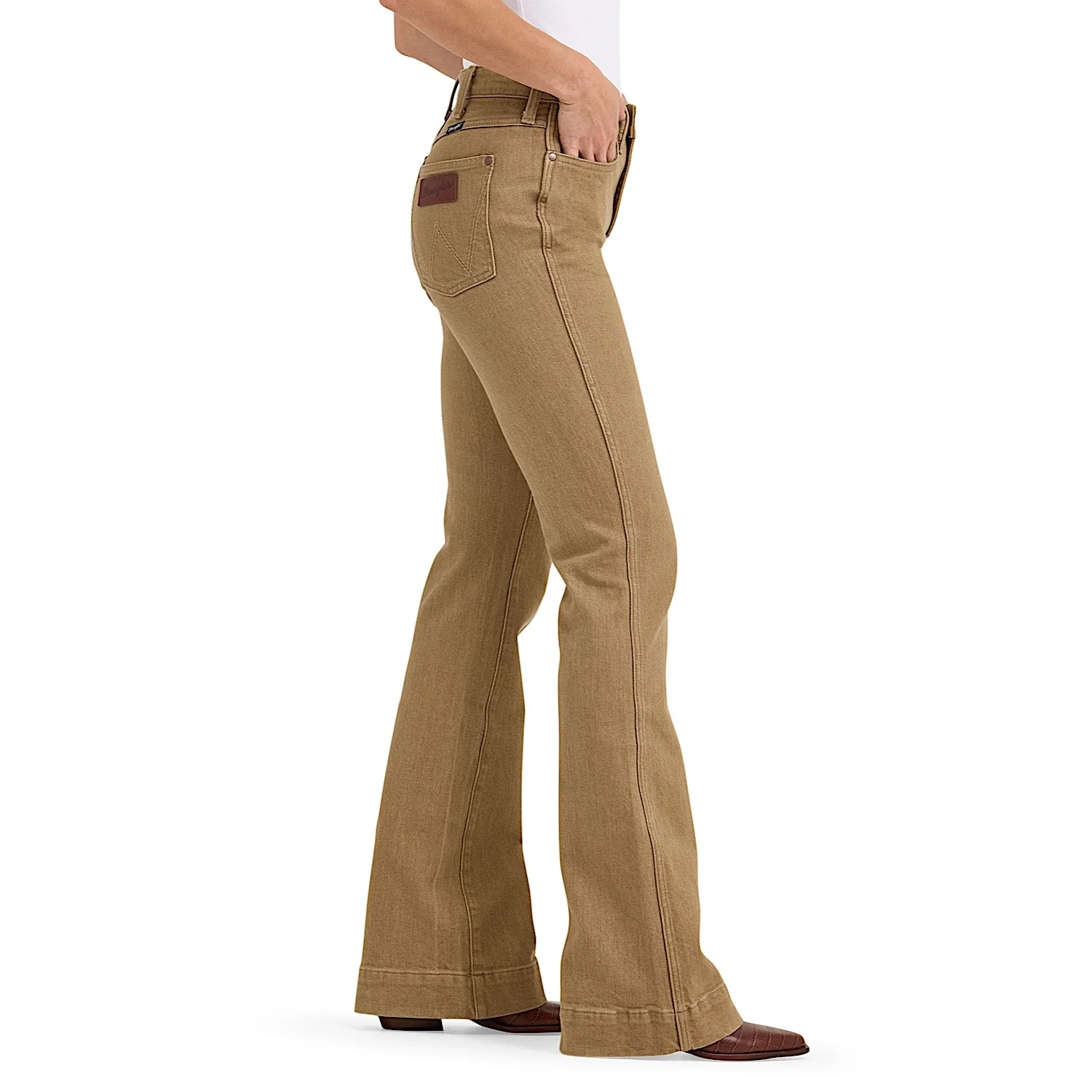 Wrangler Women's High Rise Bailey Trouser - Emersyn - Image 5